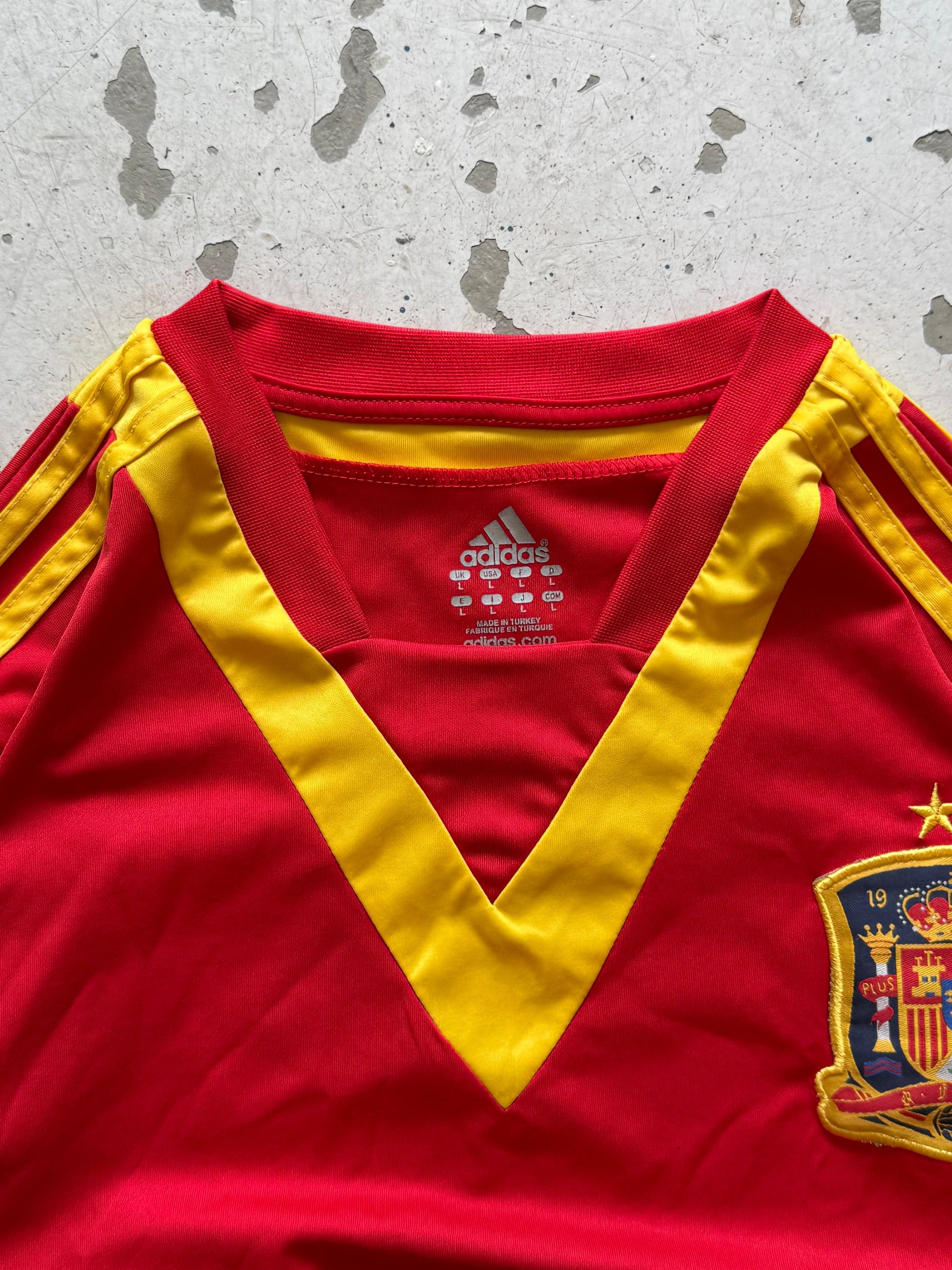 Spanien Vintage Fodboldtrøje – 2010/2011 - Large - Re:Junk Vintage