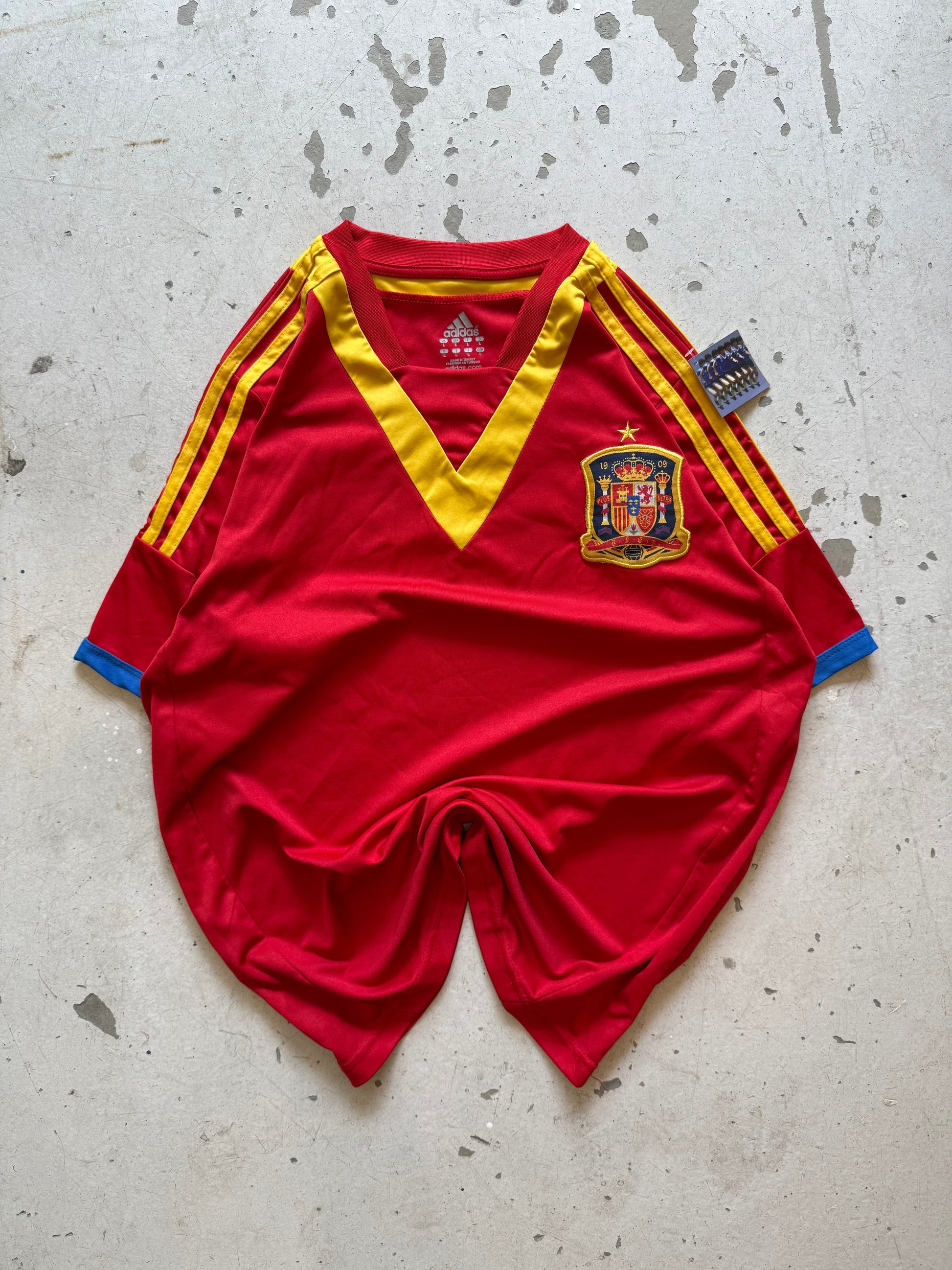 Spanien Vintage Fodboldtrøje – 2010/2011 - Large - Re:Junk Vintage