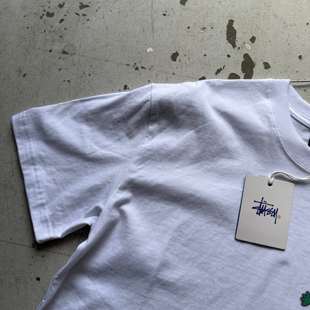 Stussy Deadstock T-shirt | Vintage | Hvid | Small (Kopi) - Re:Junk Vintage