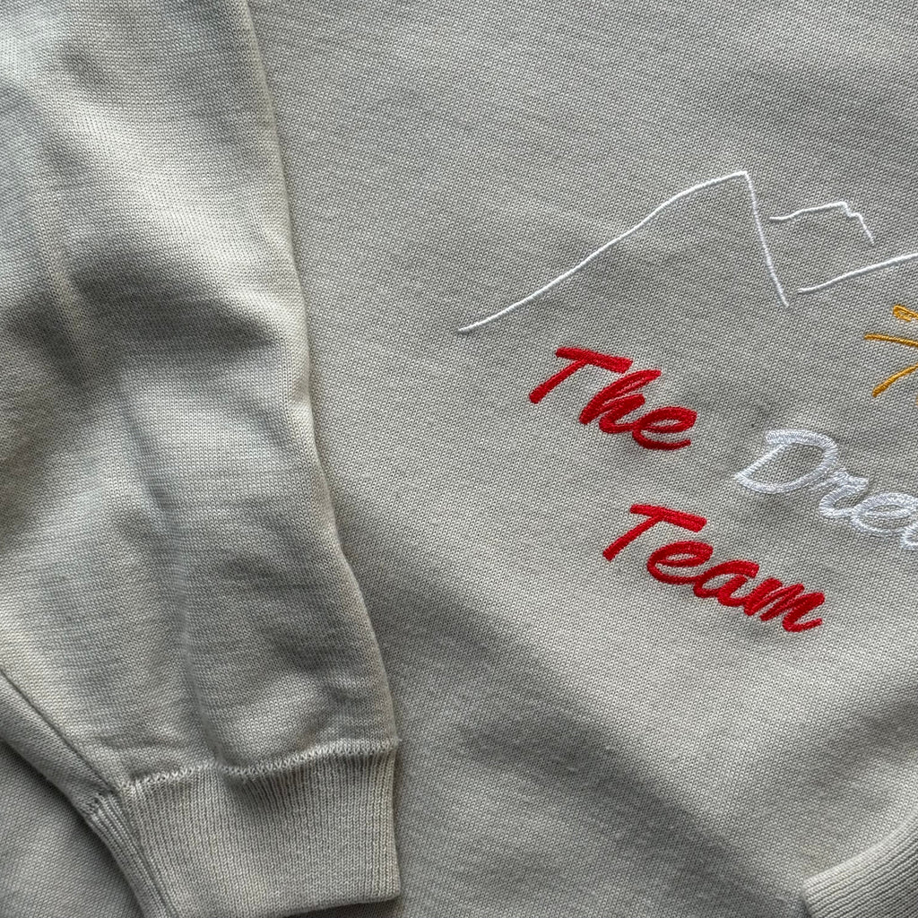 Sveigaard | 1/4 zip sweatshirt | beige | large - Re:Junk Vintage