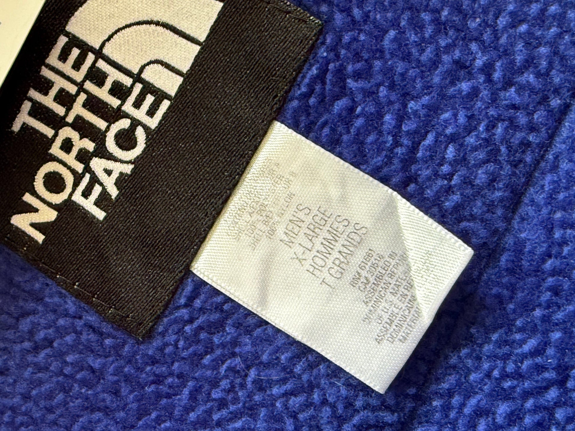 The North Face | fleece vest | blå/sort | XL - Re:Junk Vintage