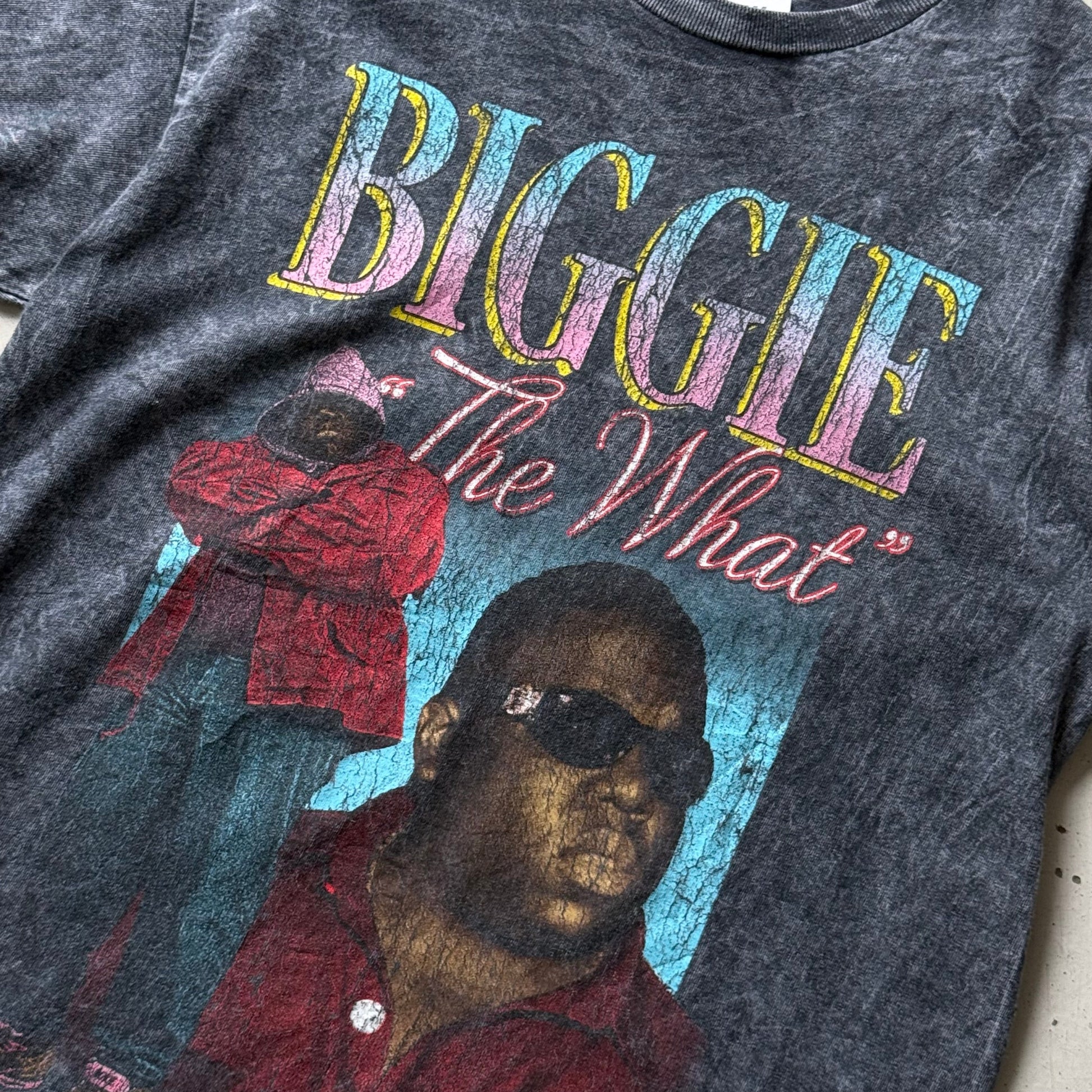 The Notorious B.I.G. | graphic t-shirt | acid wash | M - Re:Junk Vintage