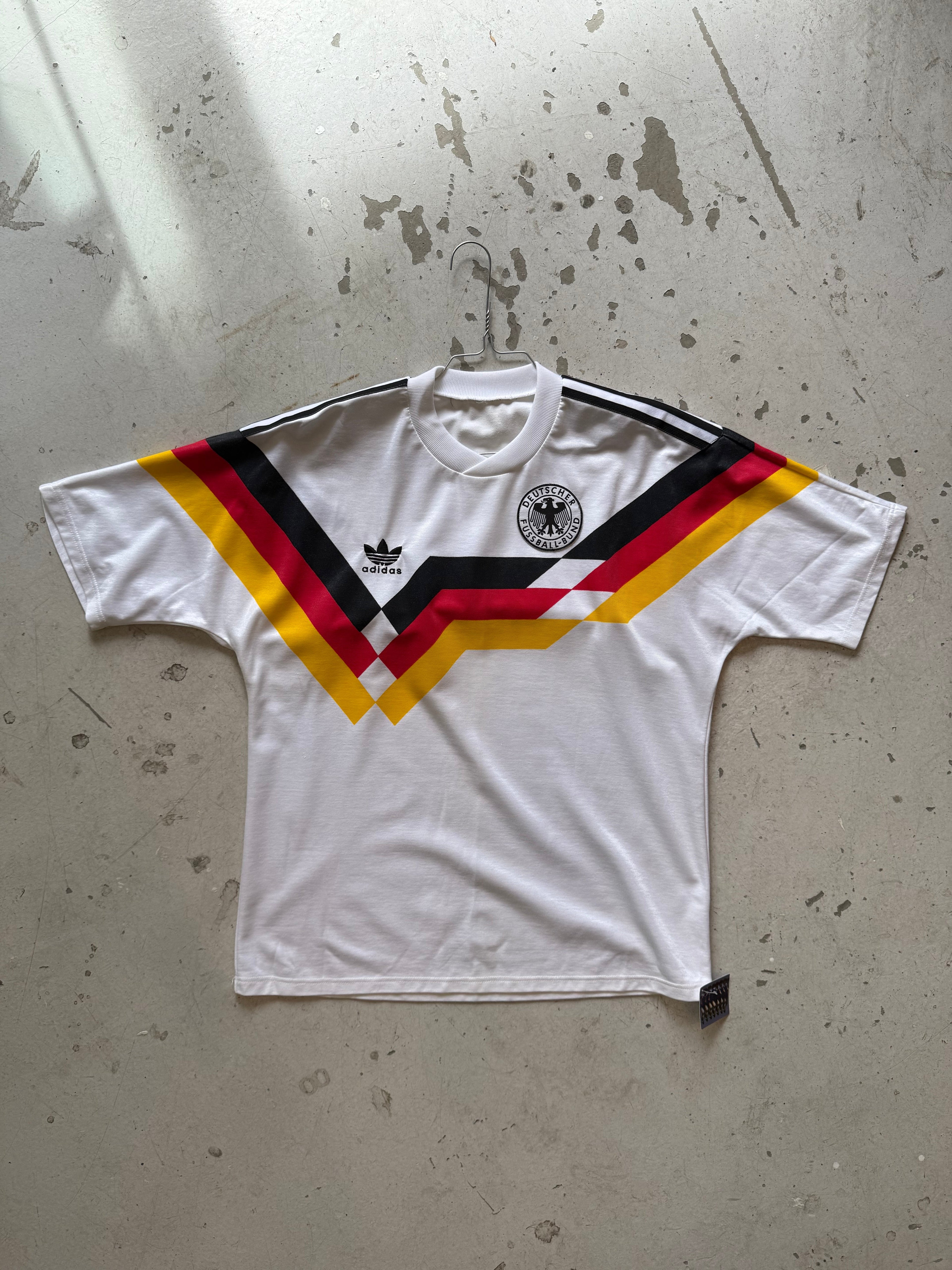 Tyskland Vintage Fodboldtrøje – 1990 - Medium