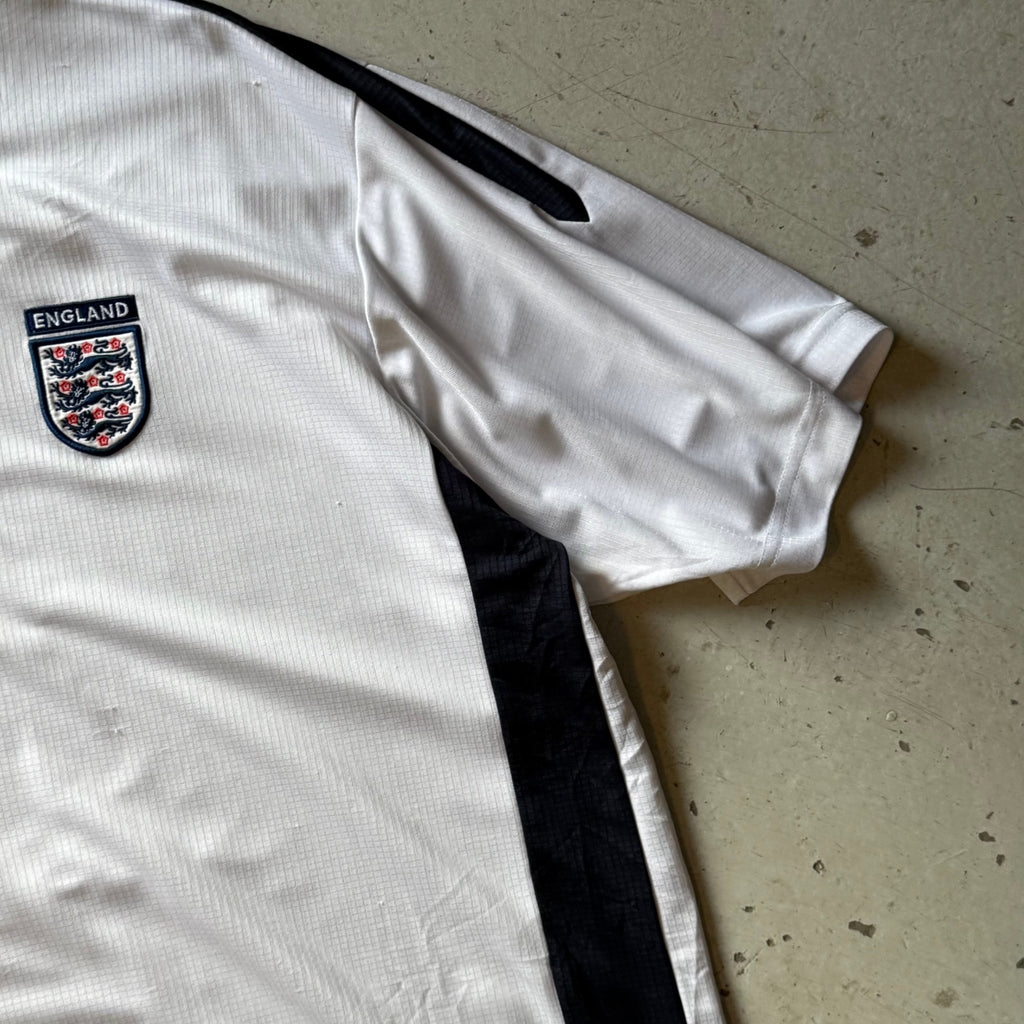 Umbro England | Fodboldtrøje | Hvid | XL - Re:Junk Vintage