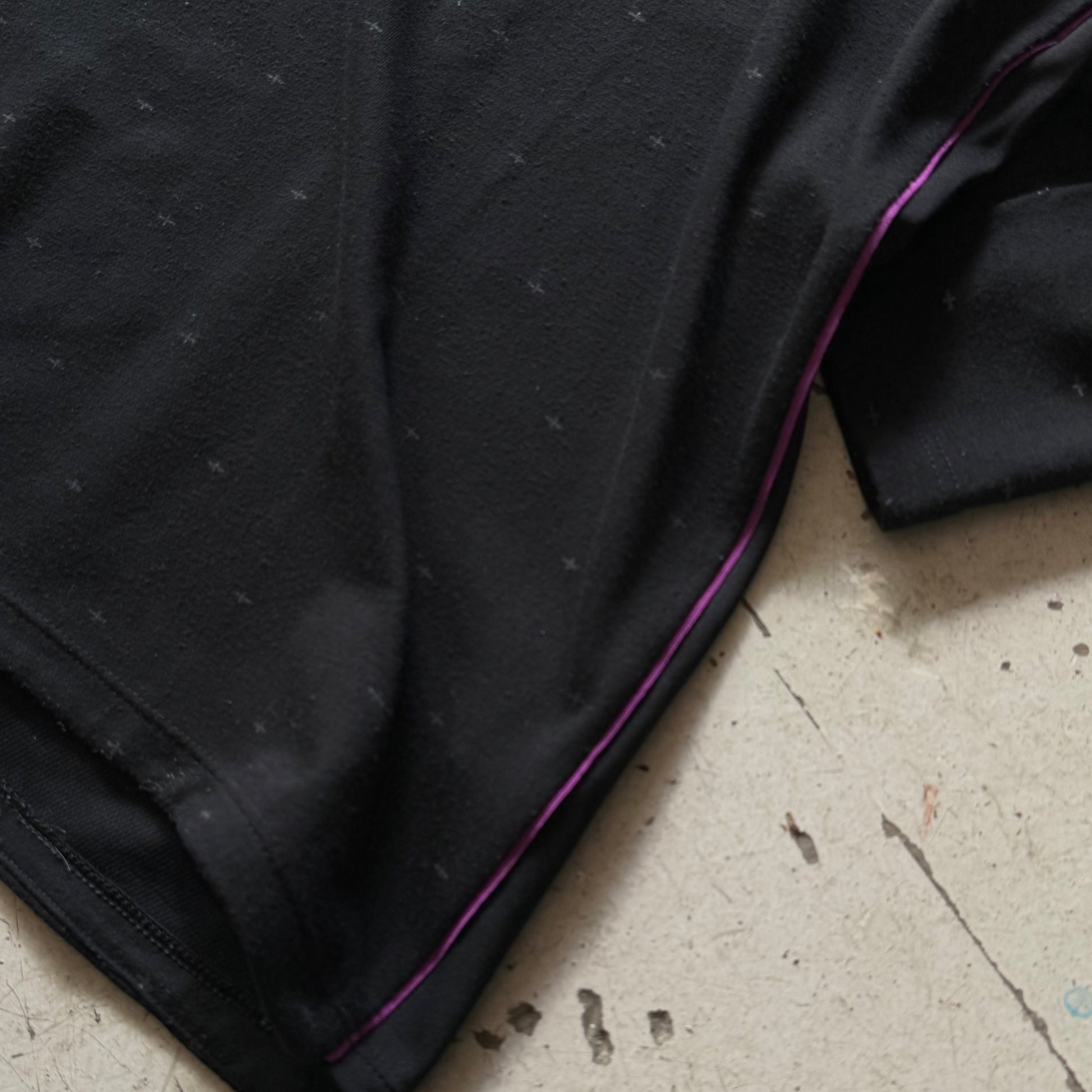Umbro England | langærmet fodboldtrøje | sort/lilla | L - Re:Junk Vintage