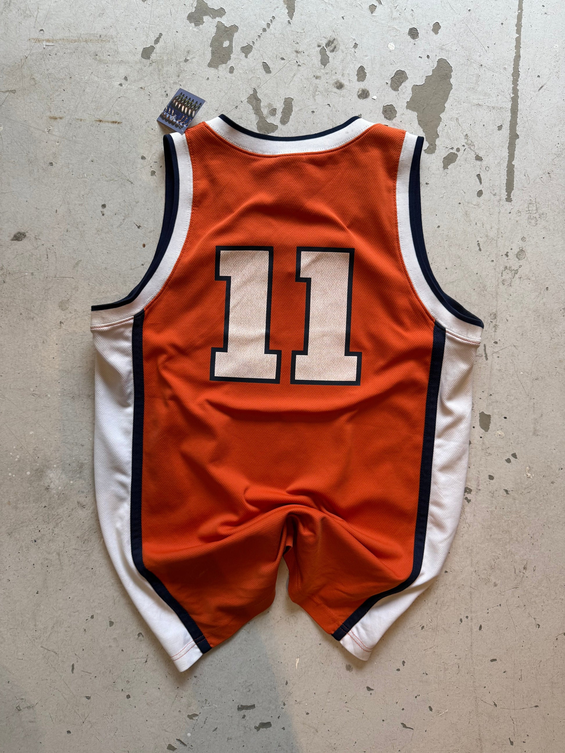 University of Illinois vintage College basketballtrøje – Small - Re:Junk Vintage