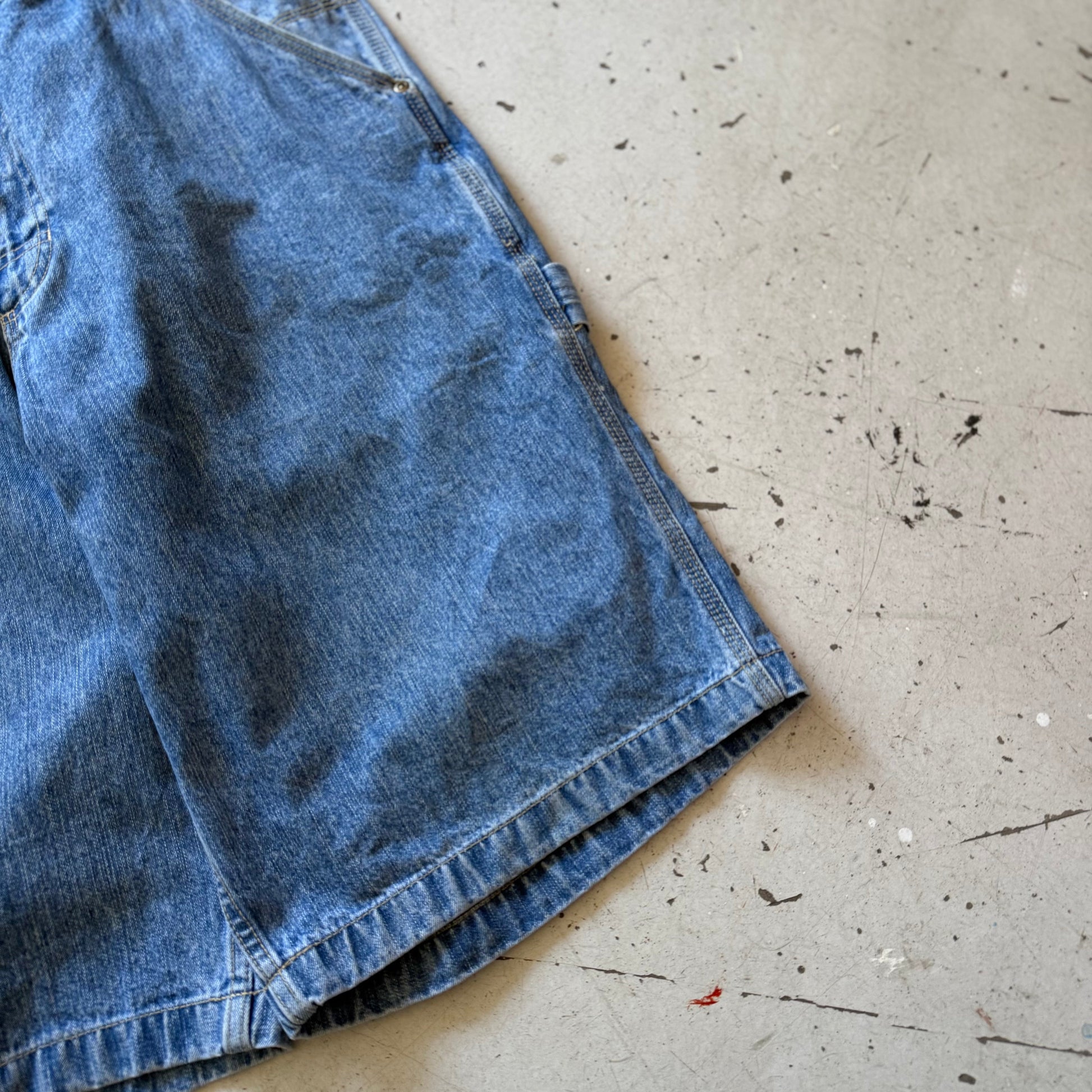 Utility | carpenter denim jorts | blå | W36 - Re:Junk Vintage