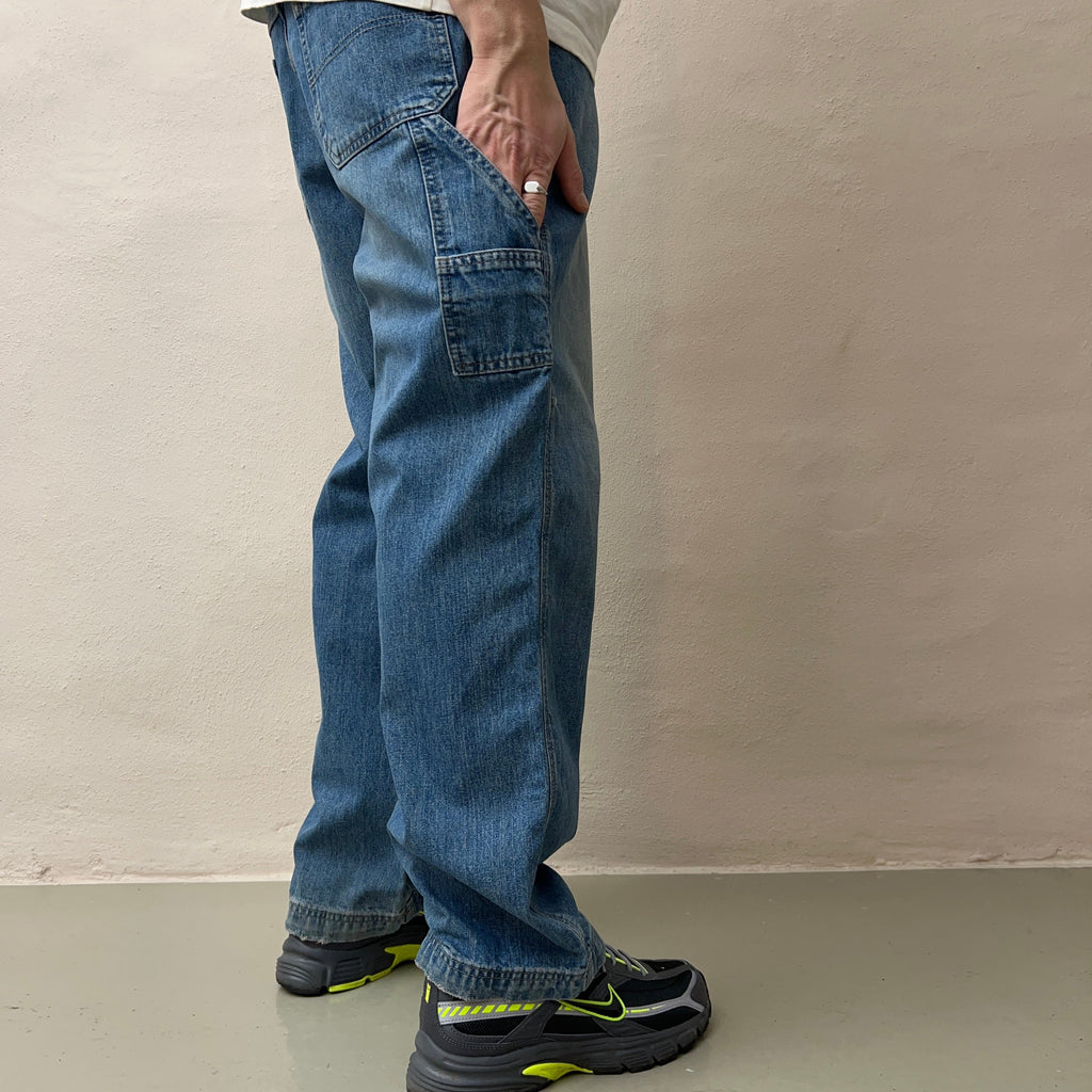 Vintage Baggy Carpenter Jeans W34/L32 - Re:Junk Vintage