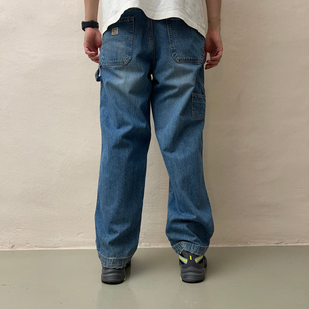 Vintage Baggy Carpenter Jeans W34/L32 - Re:Junk Vintage