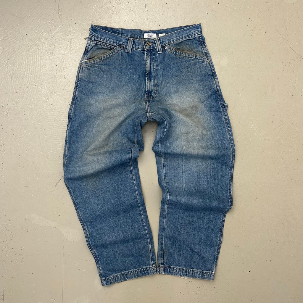 Vintage Baggy Carpenter Jeans W34/L32 - Re:Junk Vintage