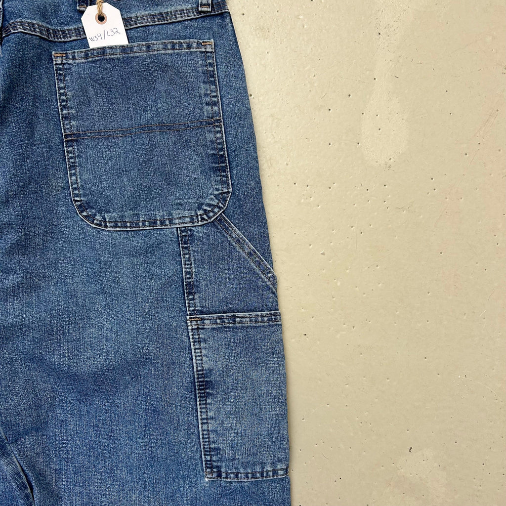 Vintage Baggy Carpenter Jeans W34/L32 - Re:Junk Vintage