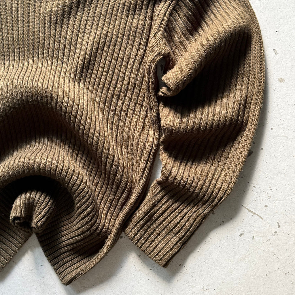 Vintage Blue Castle Sweater – Army Ribstrik - Re:Junk Vintage