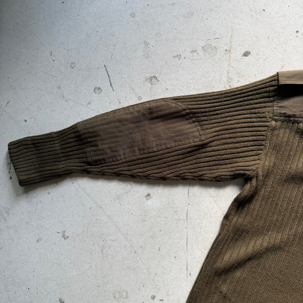 Vintage Blue Castle Sweater – Army Ribstrik - Re:Junk Vintage