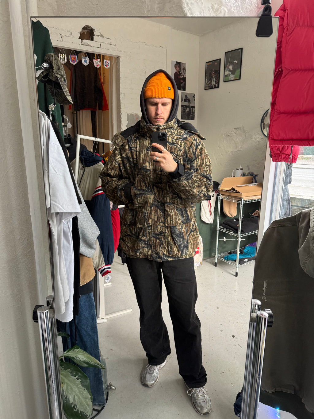 Vintage Camo Fleece Hunting Jacket – Realtree (L) - Re:Junk Vintage