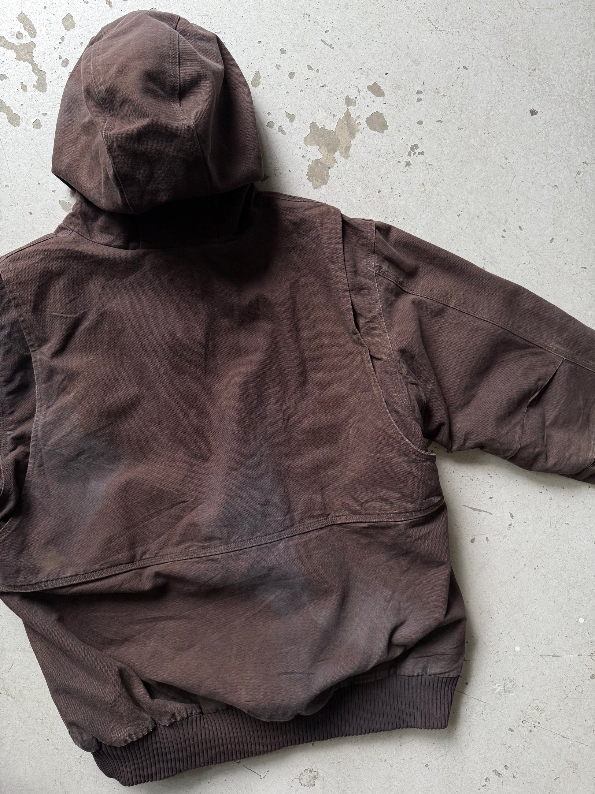 Vintage Carhartt Active Jakke – Brown Duck Canvas (2019) - Re:Junk Vintage
