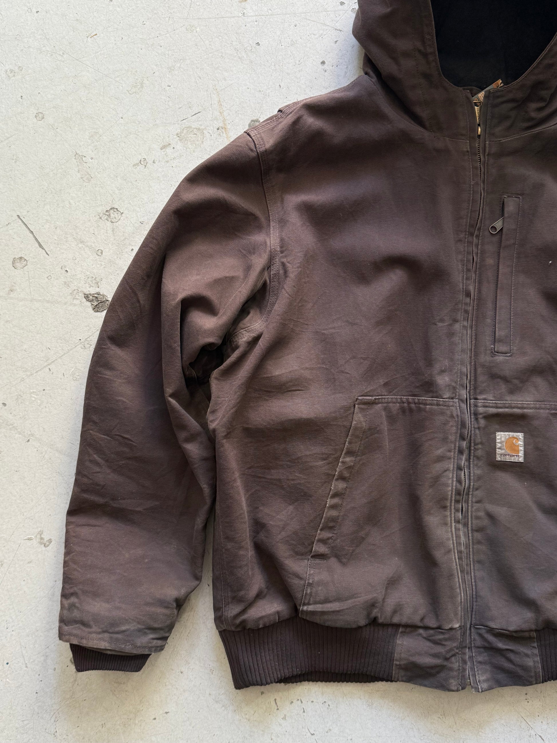 Vintage Carhartt Active Jakke – Brown Duck Canvas (2019) - Re:Junk Vintage