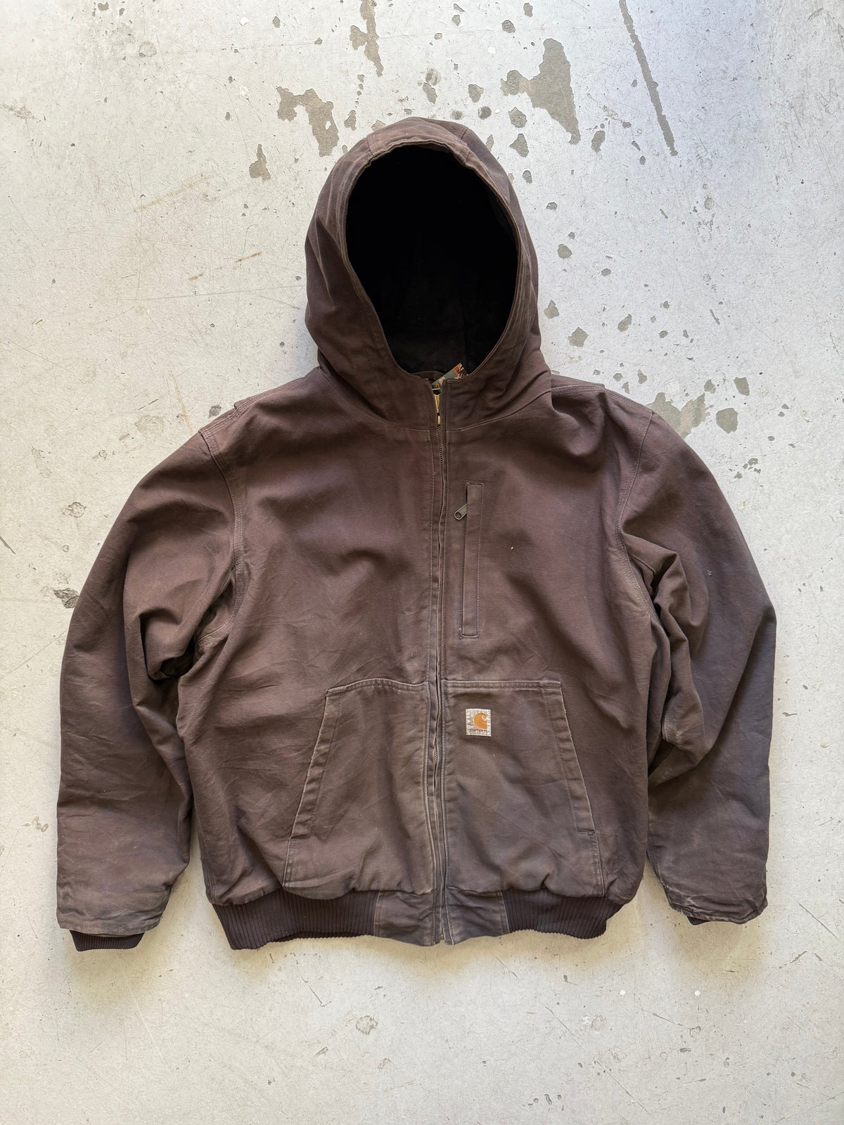 Vintage Carhartt Active Jakke – Brown Duck Canvas (2019) - Re:Junk Vintage