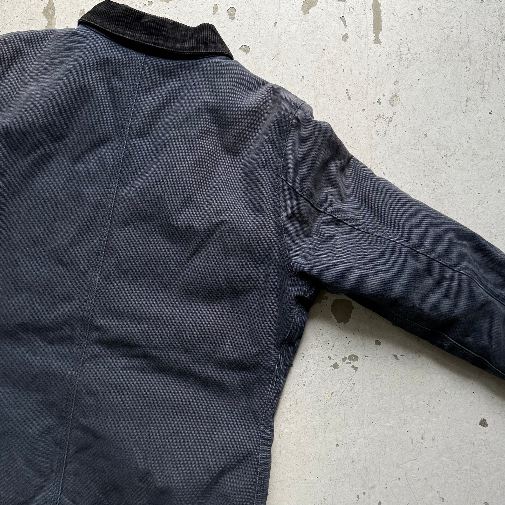Vintage Carhartt Chore Jakke – Navy Canvas (2012) - Re:Junk Vintage