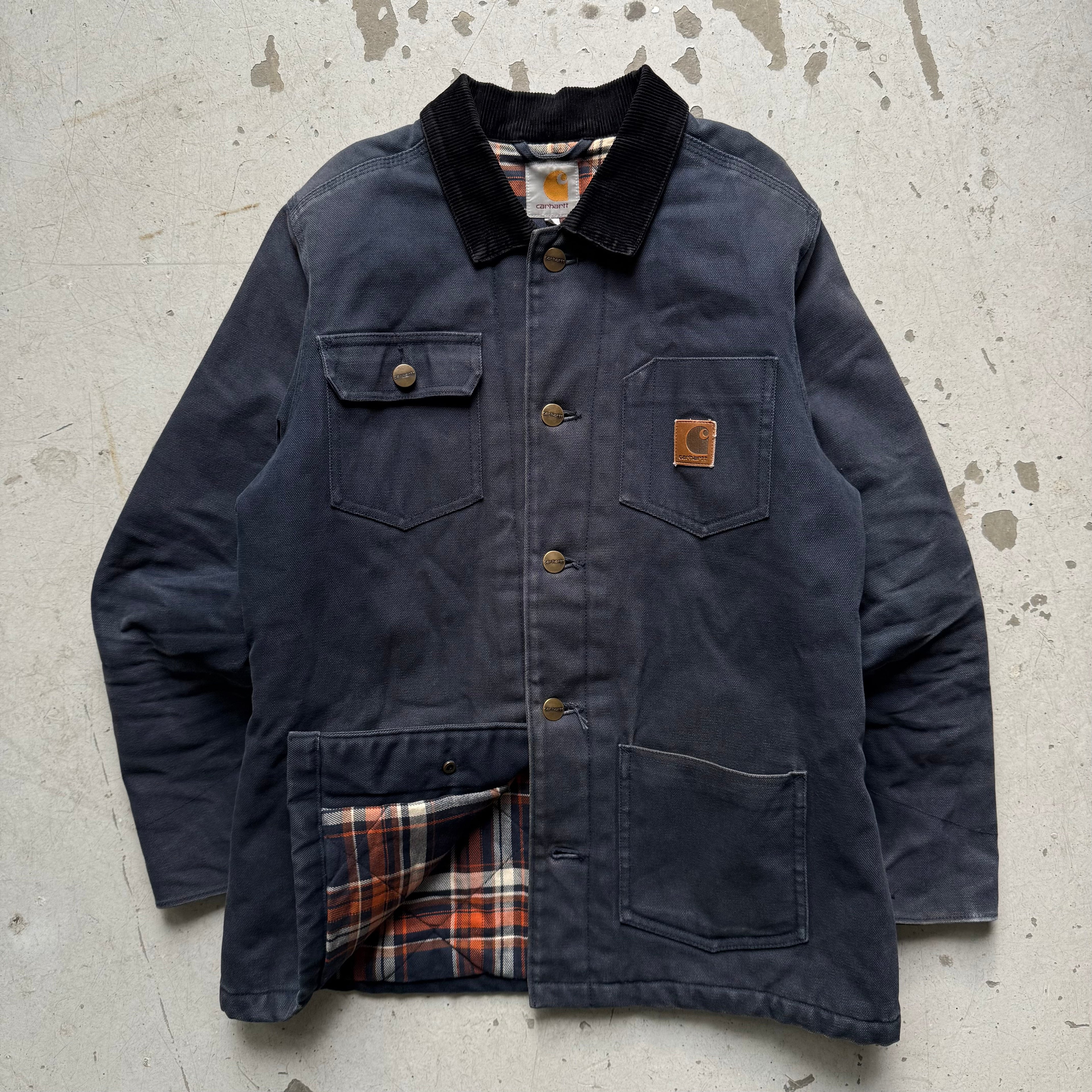 Vintage Carhartt Chore Jakke – Navy Canvas (2012)