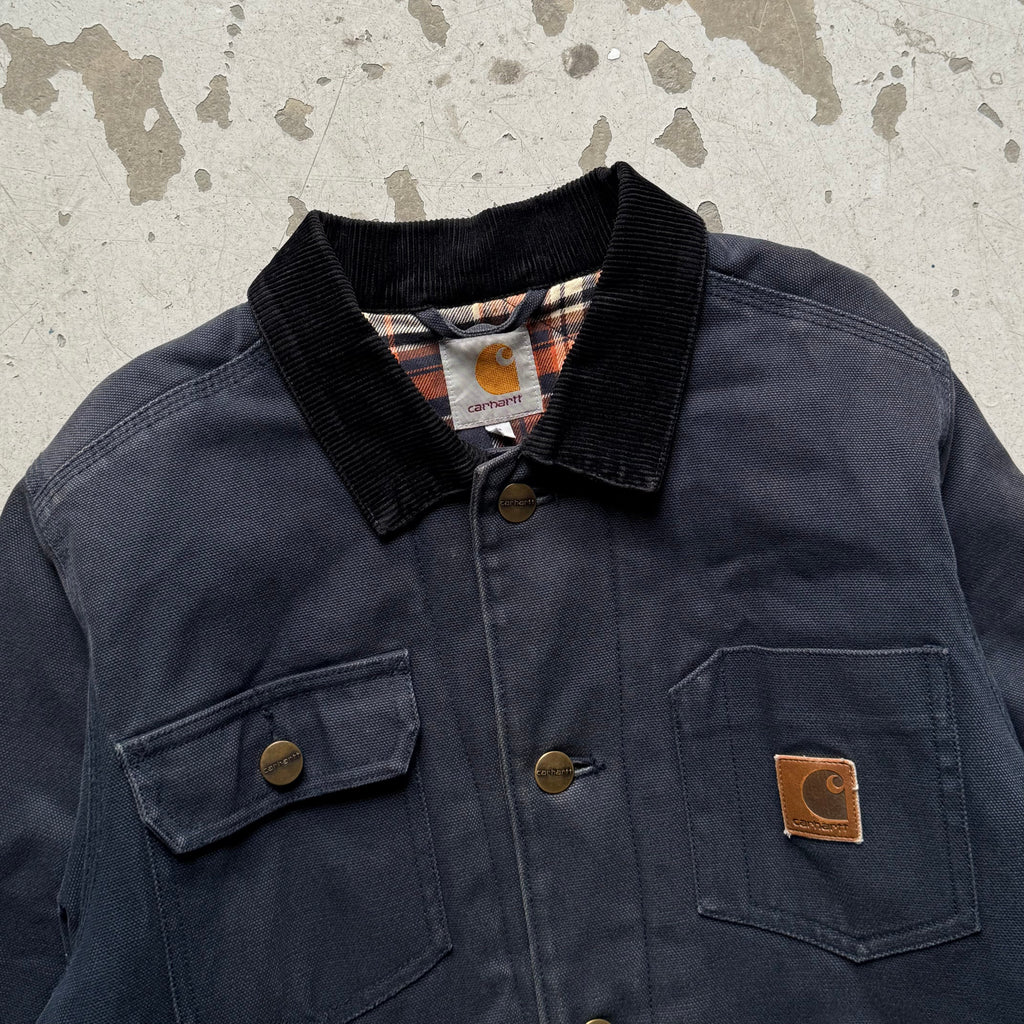 Vintage Carhartt Chore Jakke – Navy Canvas (2012) - Re:Junk Vintage