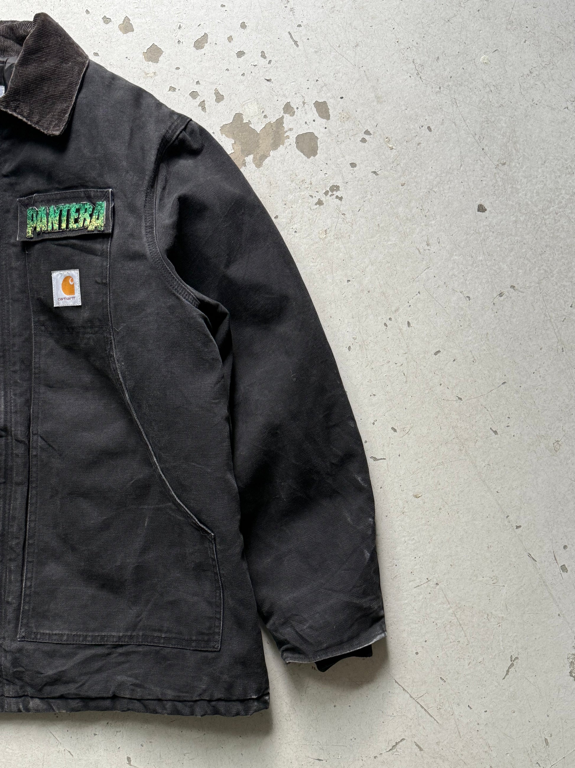 Vintage Carhartt Detroit Core Jakke m. Patchwork - Re:Junk Vintage
