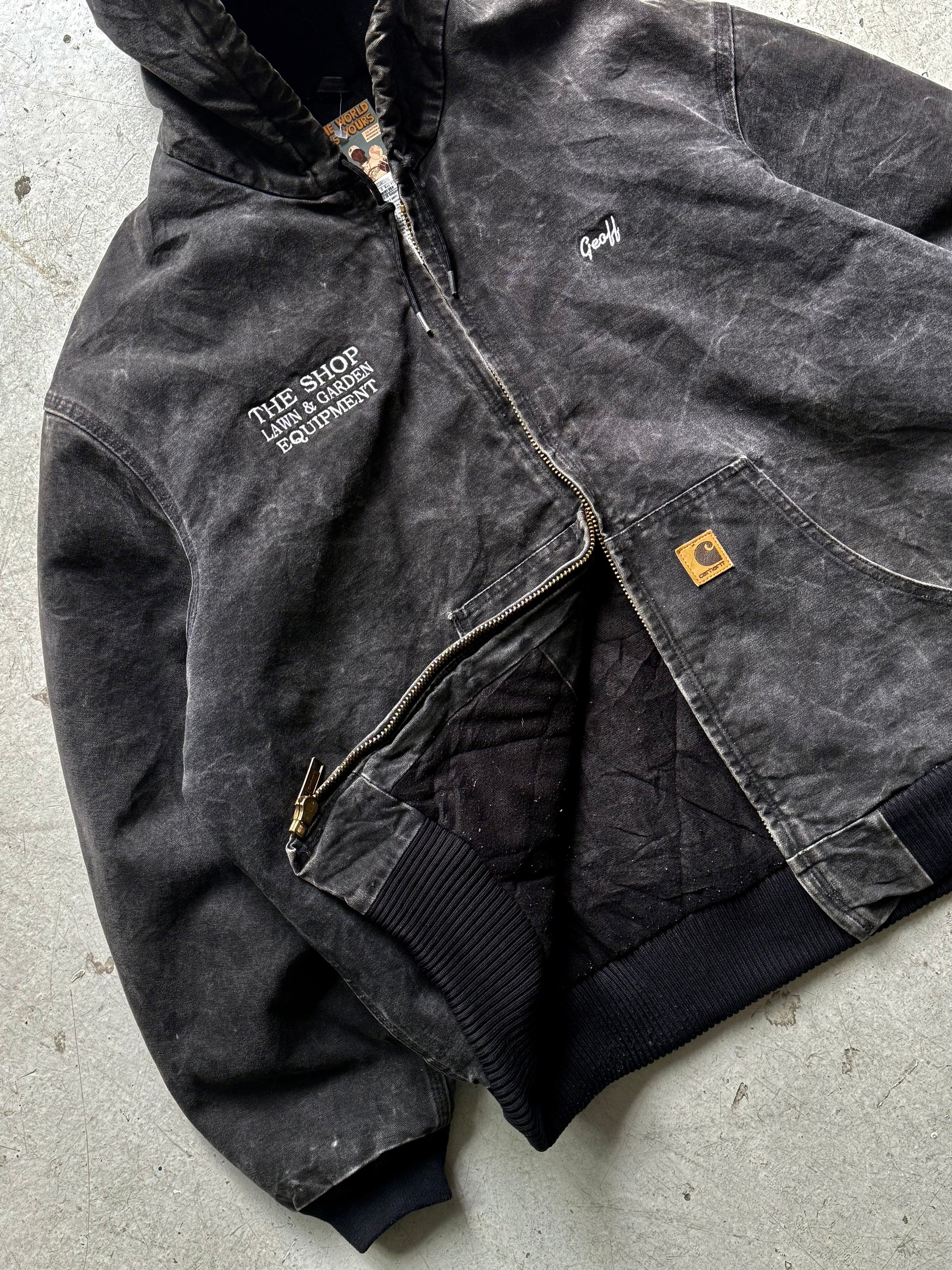 Vintage Carhartt Workwear Hoodie – “The Shop” 2005 - Re:Junk Vintage