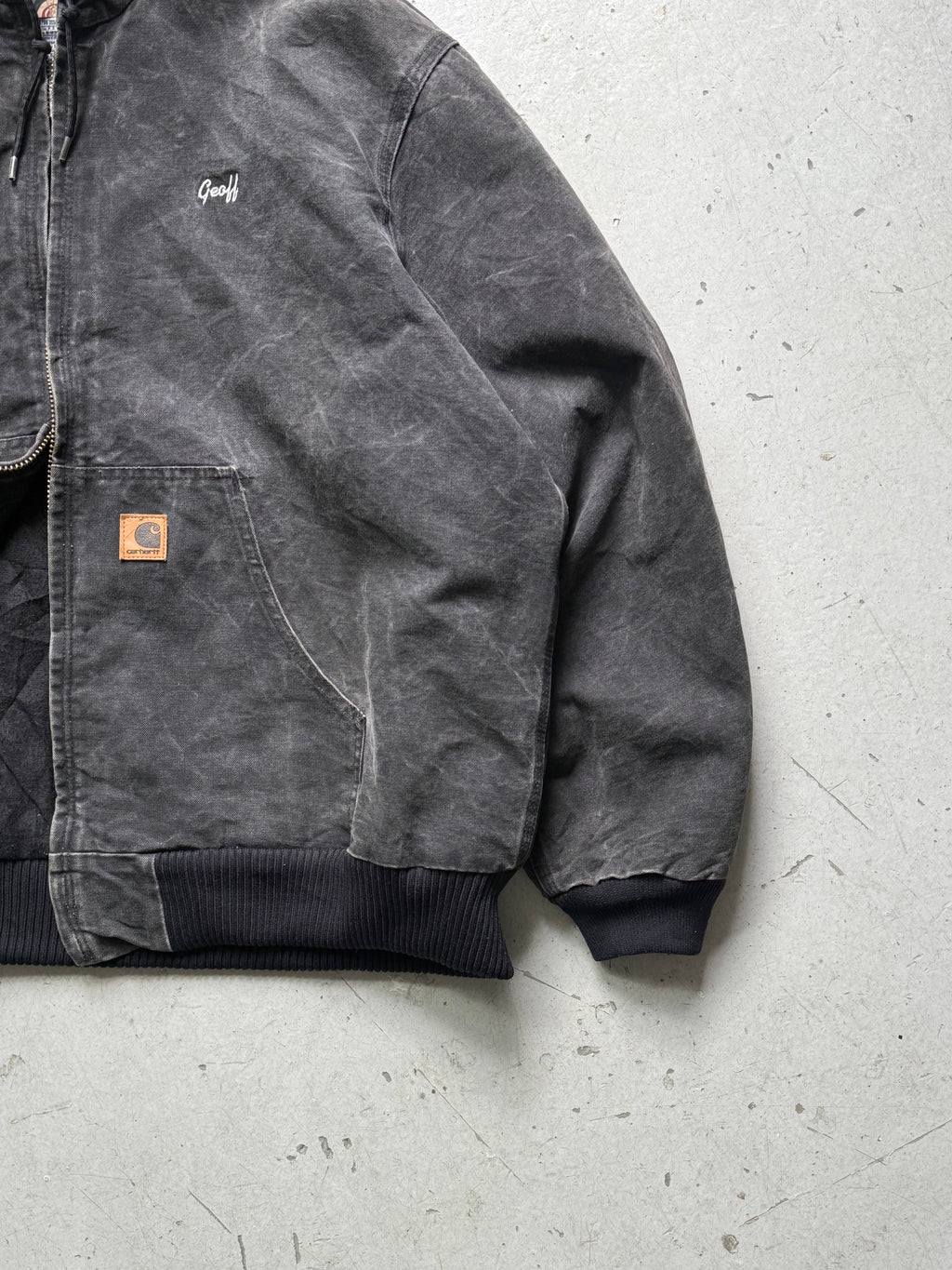 Vintage Carhartt Workwear Hoodie – “The Shop” 2005 - Re:Junk Vintage