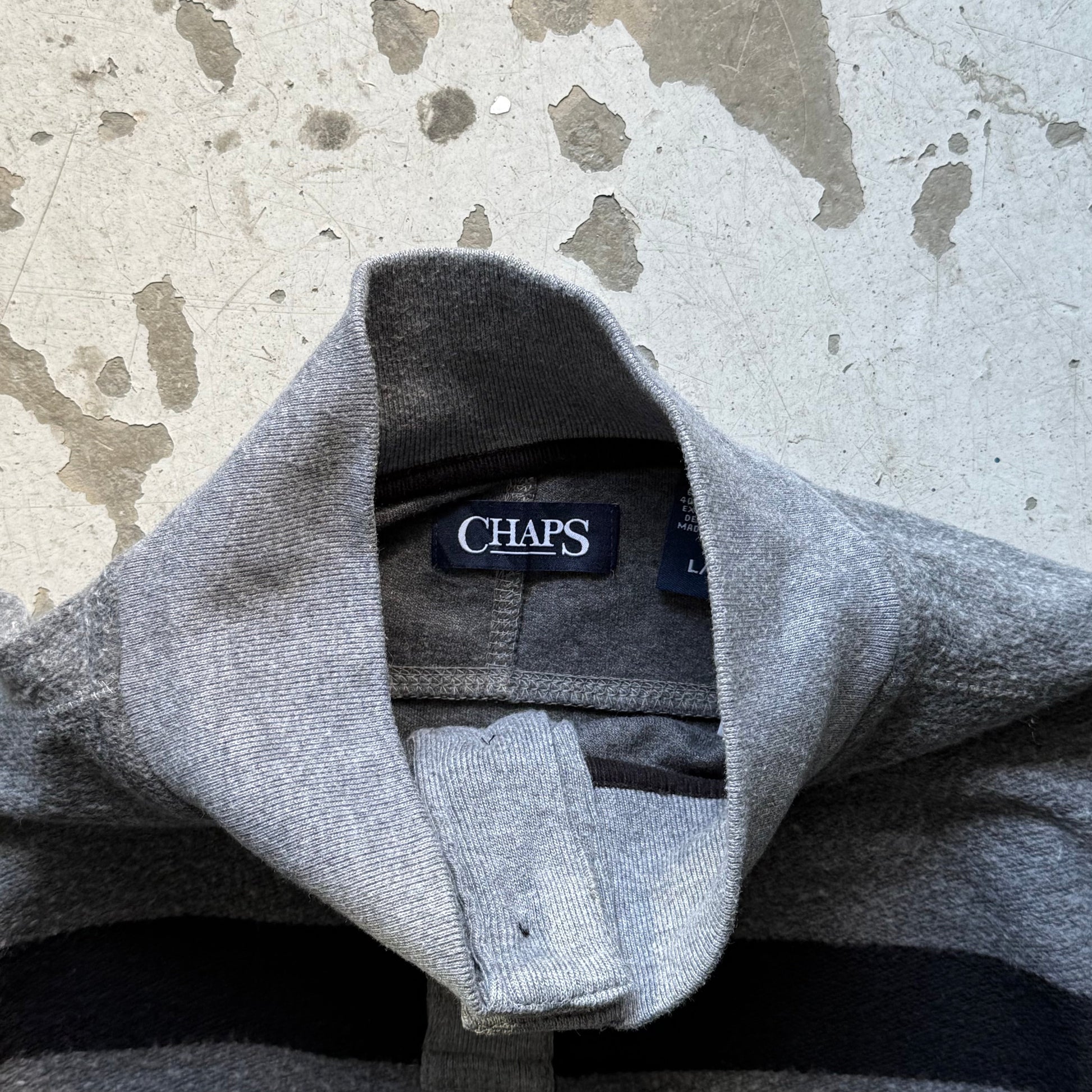 Vintage Chaps Half Button Sweater - Re:Junk Vintage