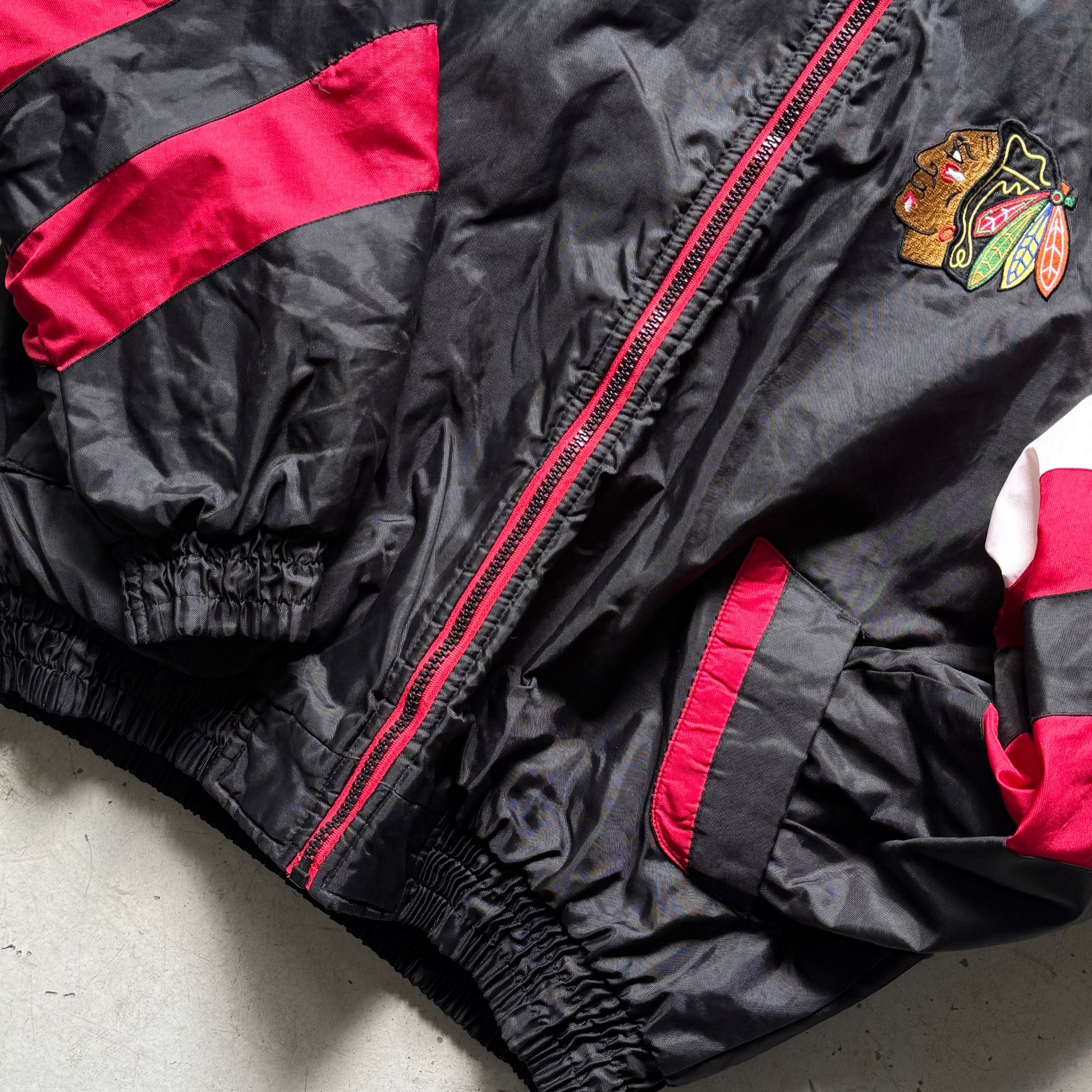Vintage Chicago Blackhawks NHL Jacket – Pro Layer - Re:Junk Vintage