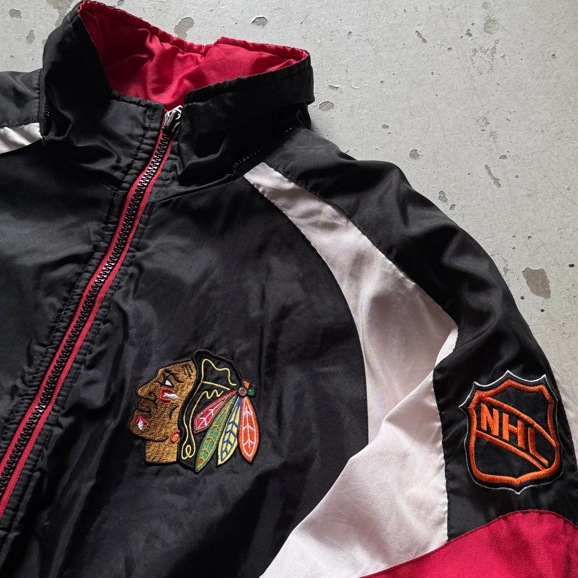 Vintage Chicago Blackhawks NHL Jacket – Pro Layer - Re:Junk Vintage