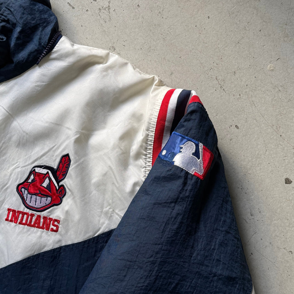Vintage Cleveland Indians MLB Jakke – Pro Layer - Re:Junk Vintage