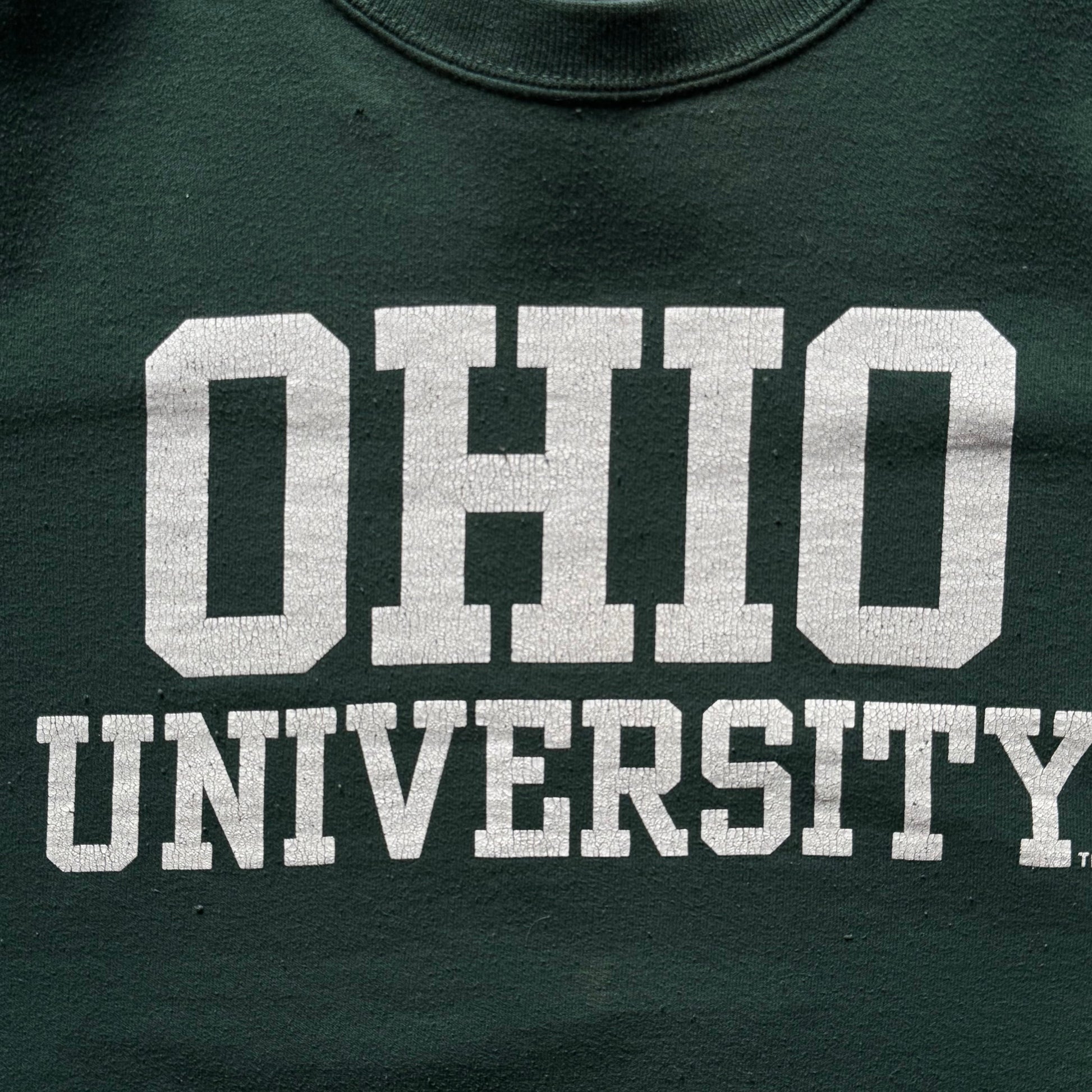 Vintage Ohio University Sweatshirt – Grøn - Re:Junk Vintage