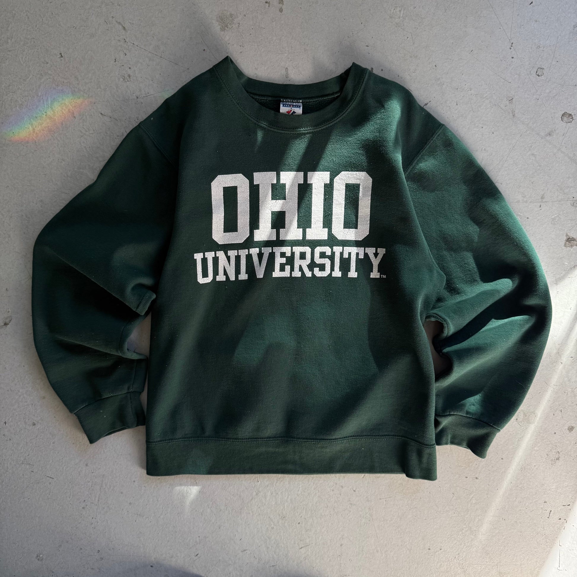 Vintage Ohio University Sweatshirt – Grøn - Re:Junk Vintage