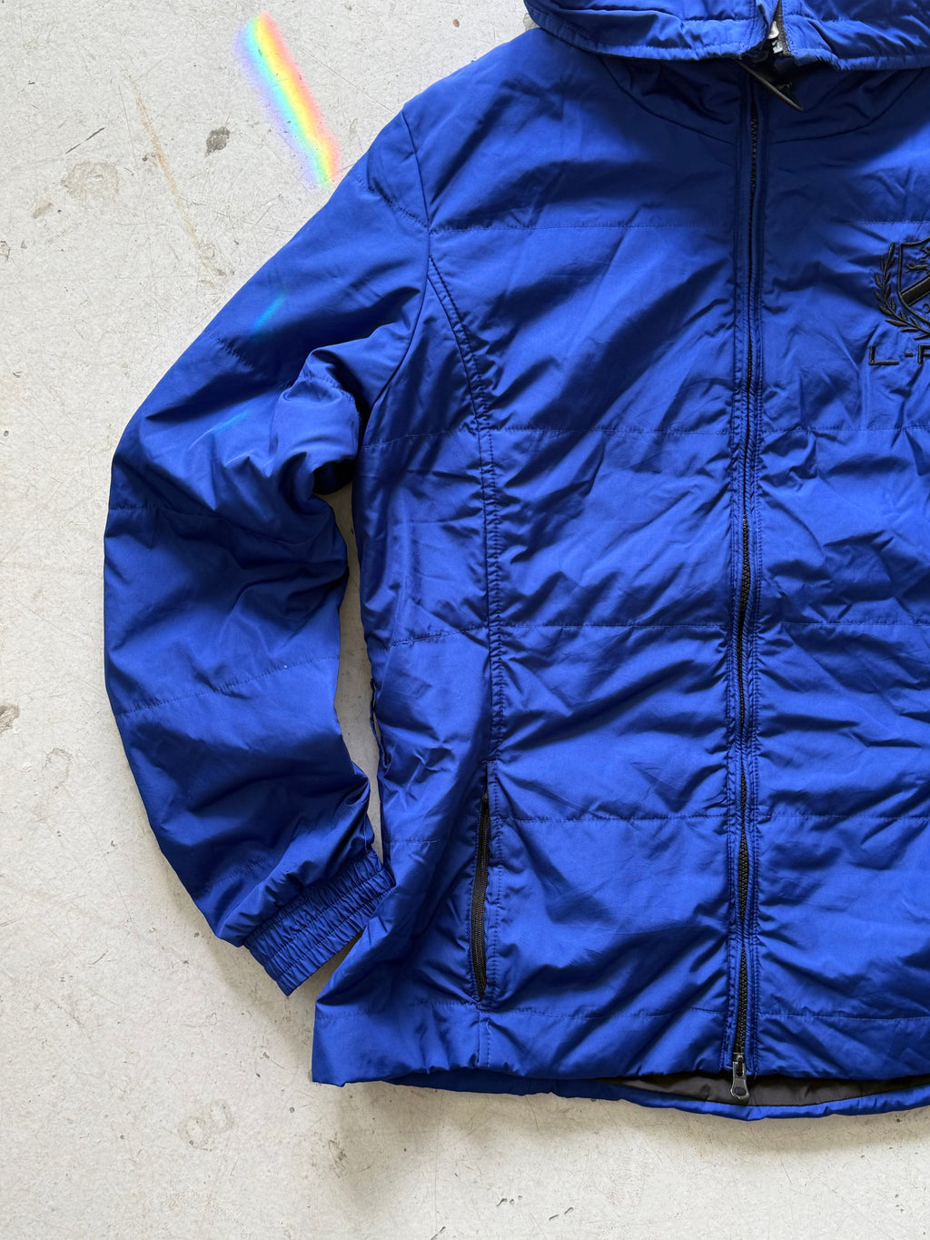 Vintage Ralph Lauren Jakke – Blå Windbreaker - Re:Junk Vintage
