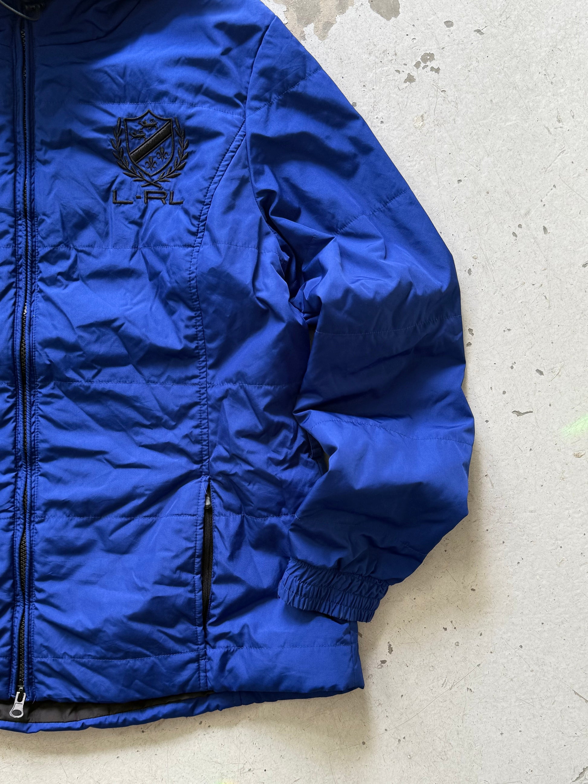 Vintage Ralph Lauren Jakke – Blå Windbreaker - Re:Junk Vintage