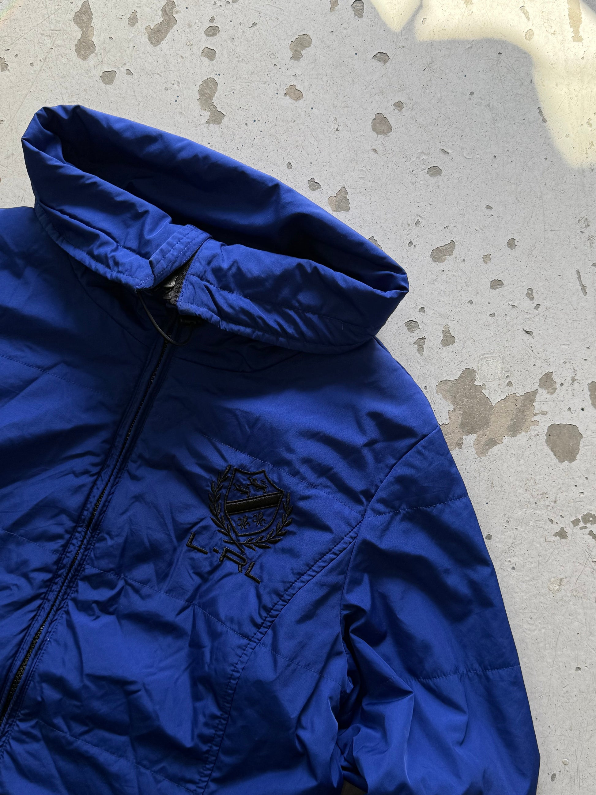 Vintage Ralph Lauren Jakke – Blå Windbreaker - Re:Junk Vintage
