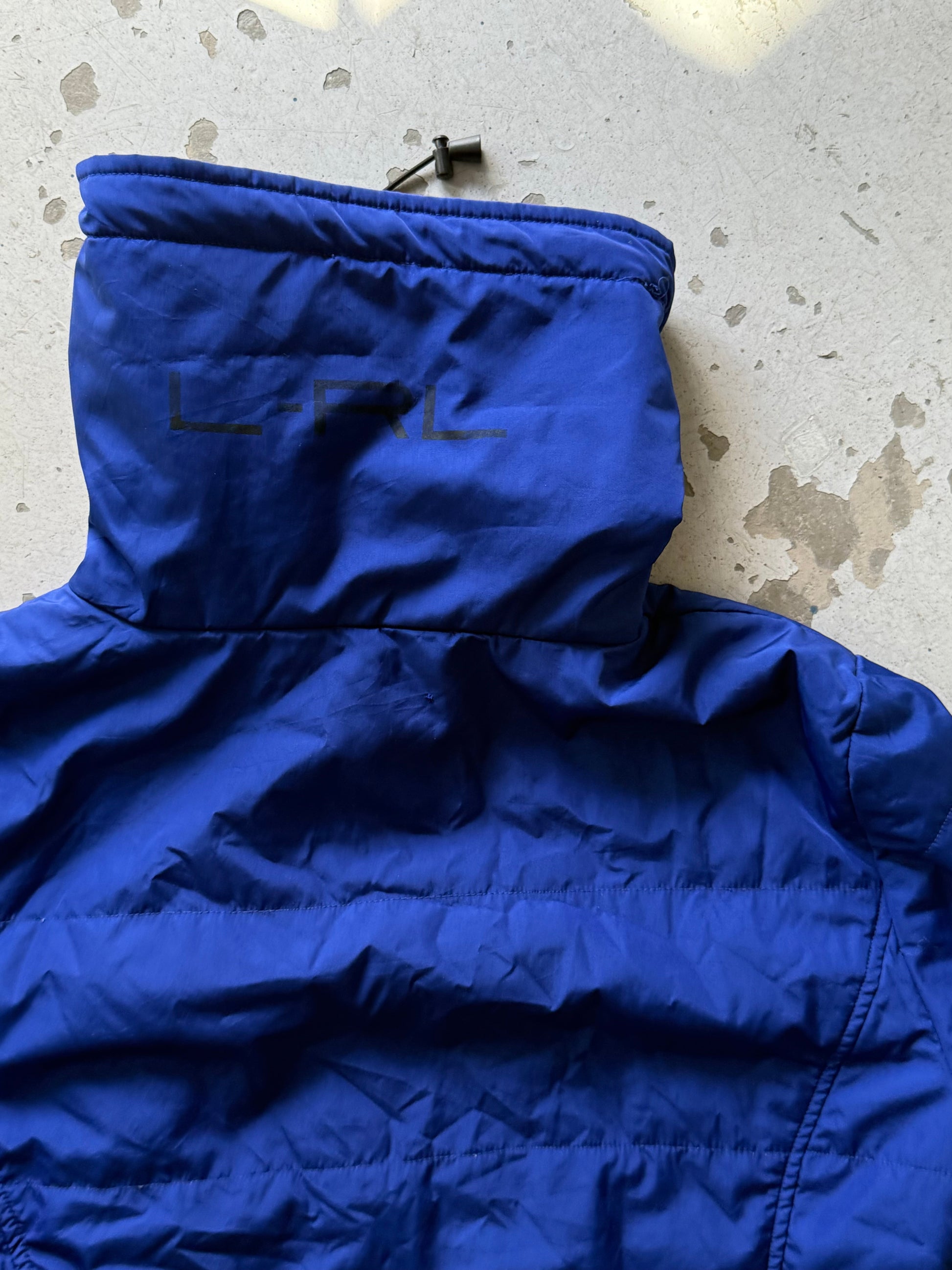Vintage Ralph Lauren Jakke – Blå Windbreaker - Re:Junk Vintage