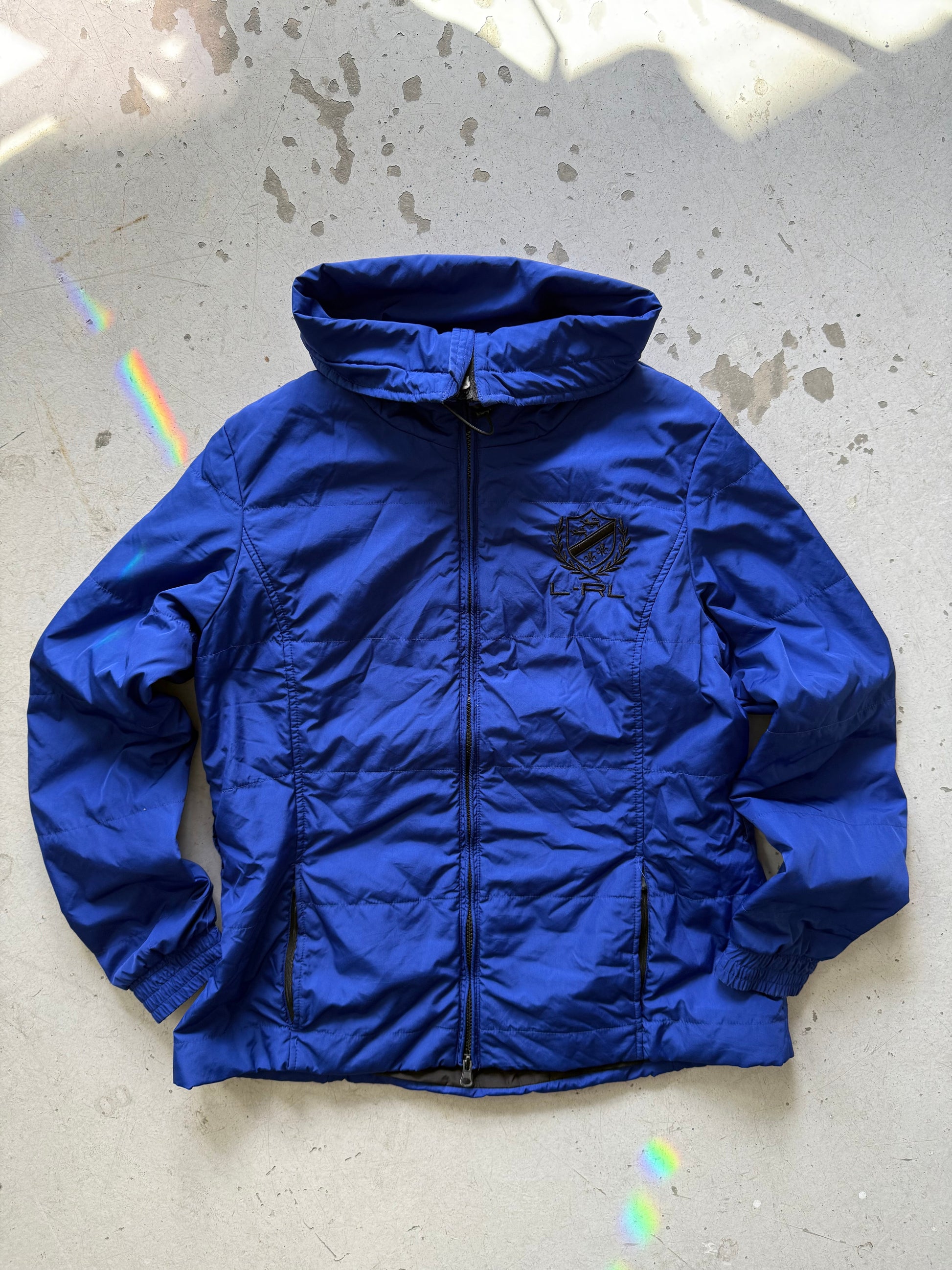 Vintage Ralph Lauren Jakke – Blå Windbreaker - Re:Junk Vintage