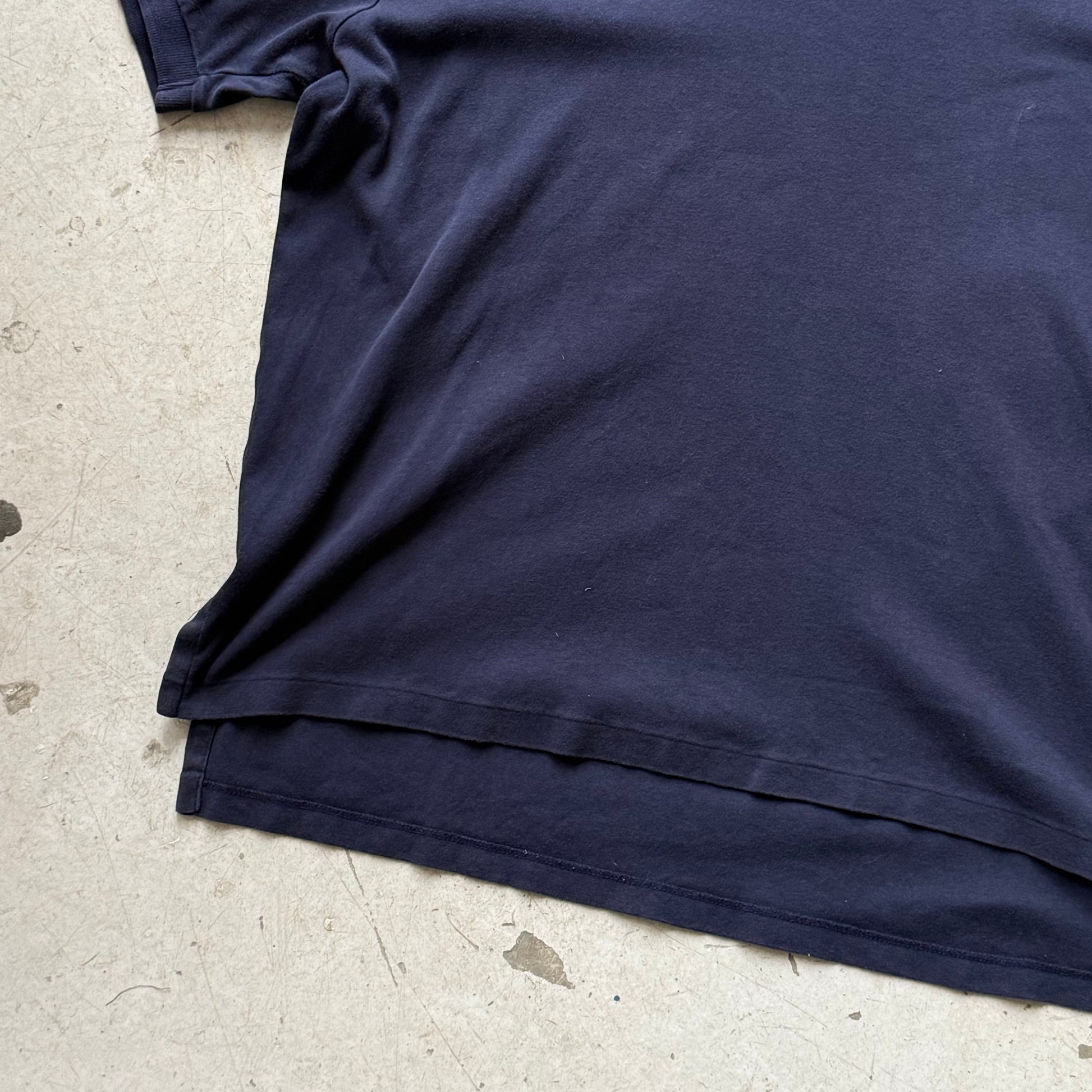 Vintage Ralph Lauren Polo - Mørkeblå - Str. XL - Klassisk Fit - Re:Junk Vintage