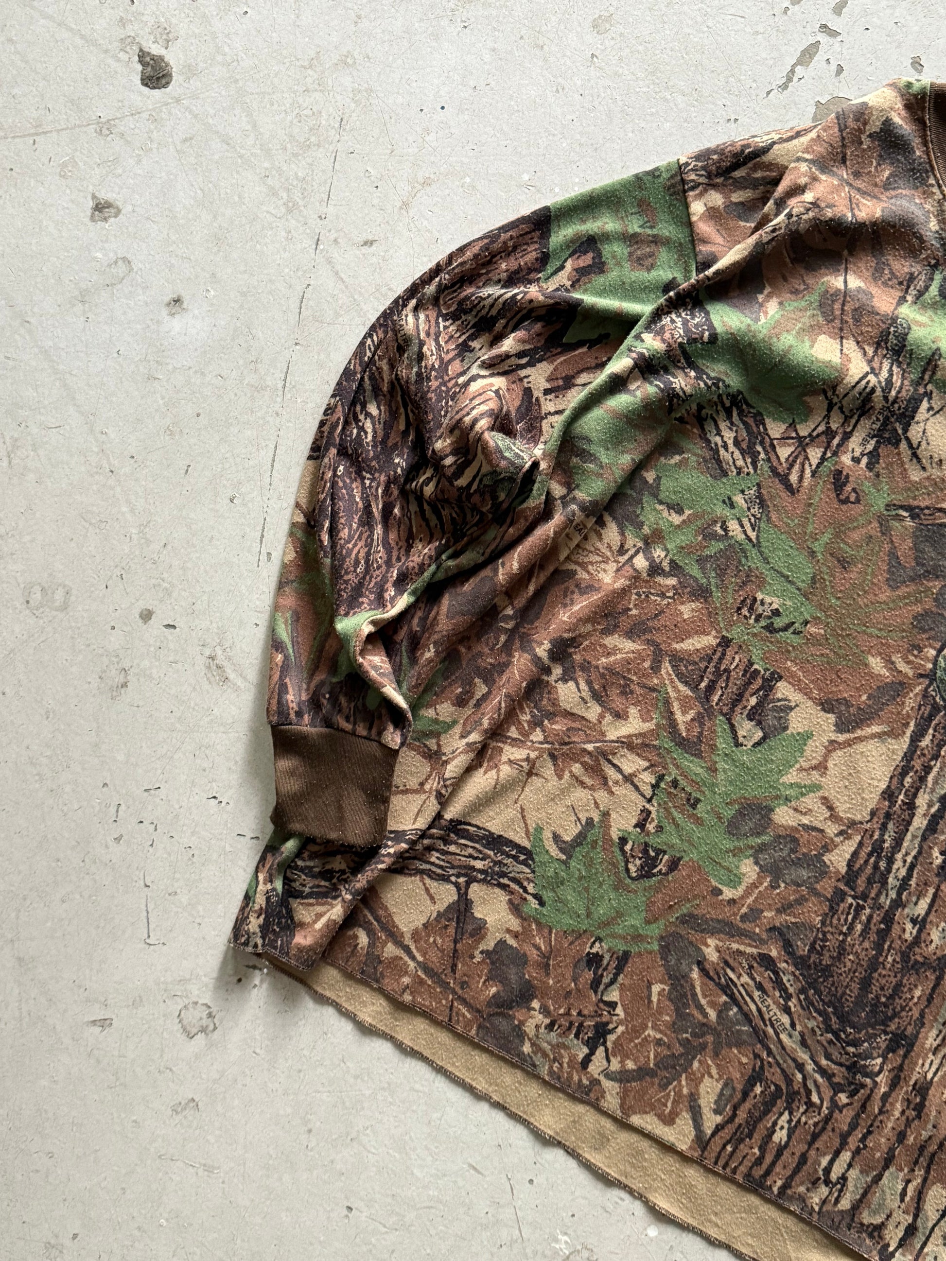 Vintage Real Tree Camo Trøje – Camouflage Streetwear - Re:Junk Vintage