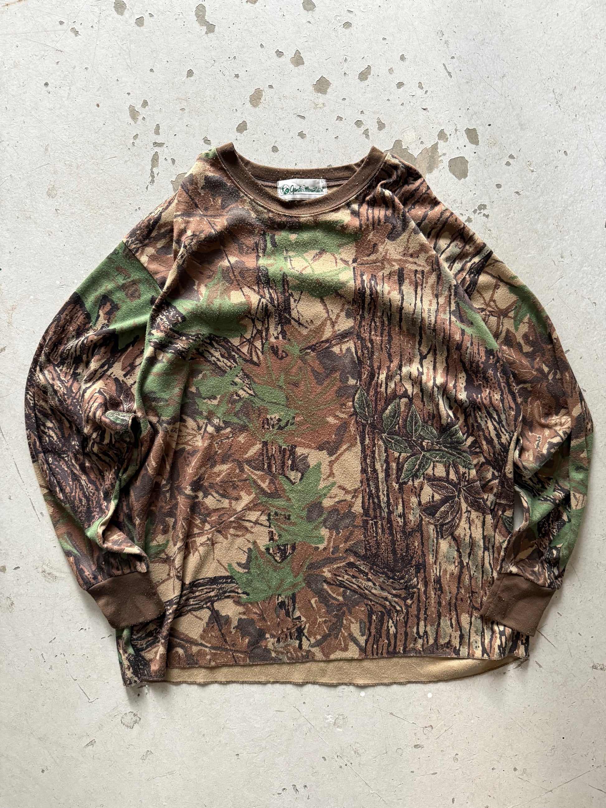 Vintage Real Tree Camo Trøje – Camouflage Streetwear - Re:Junk Vintage
