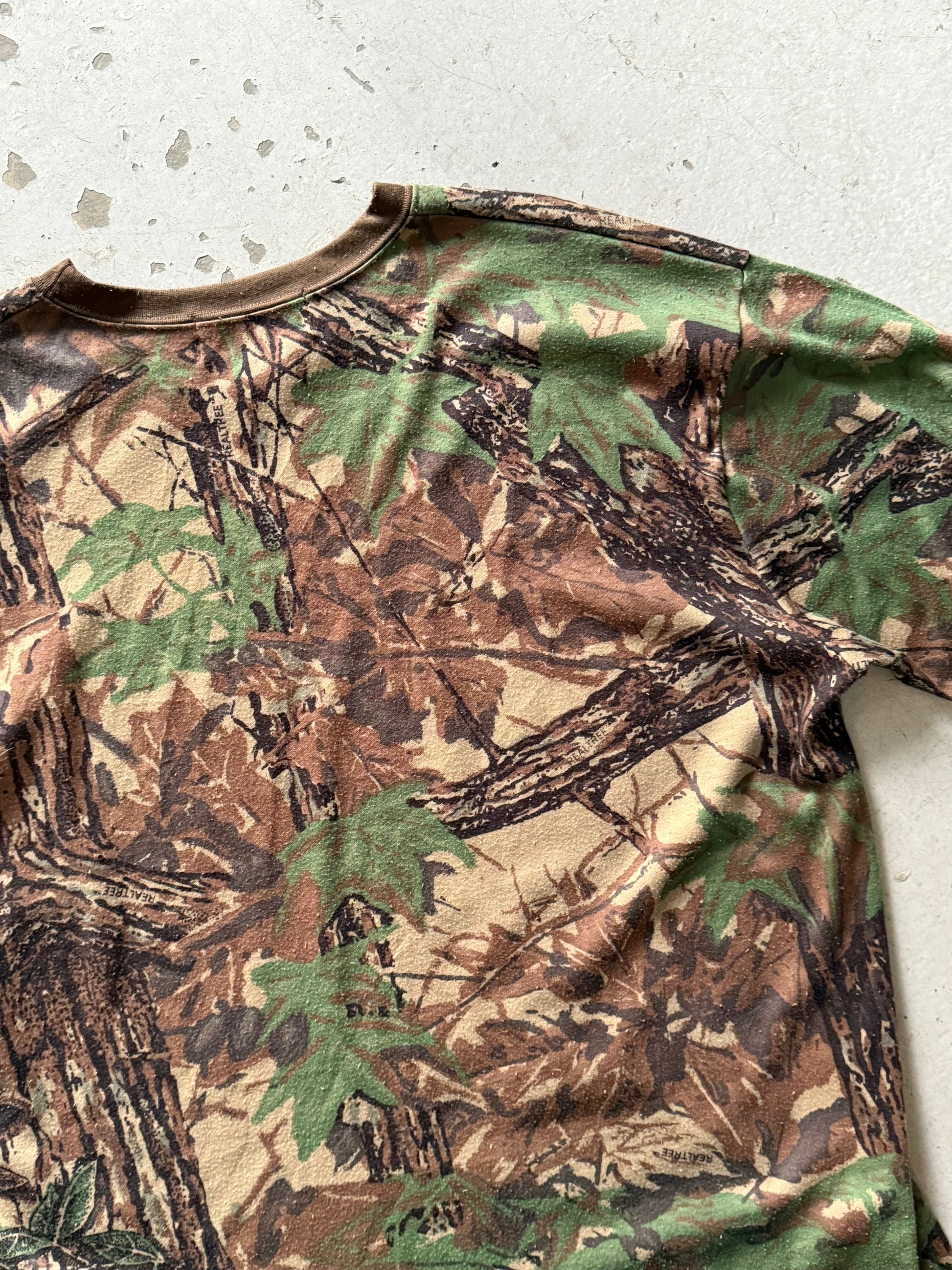 Vintage Real Tree Camo Trøje – Camouflage Streetwear - Re:Junk Vintage