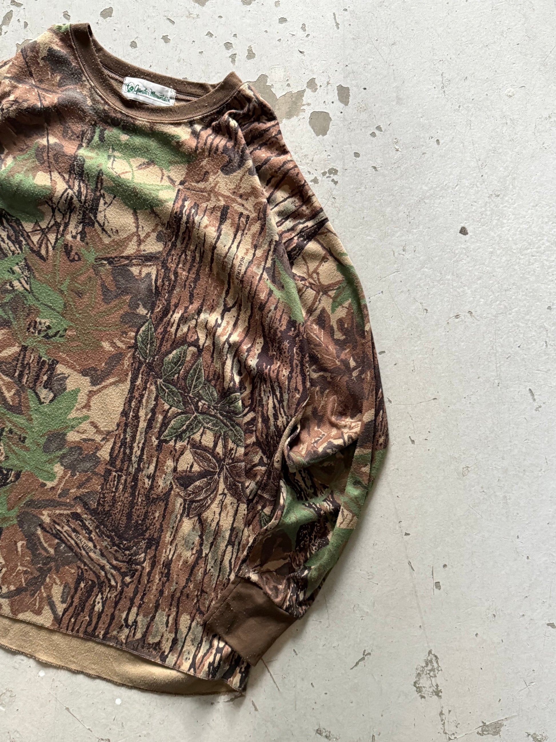 Vintage Real Tree Camo Trøje – Camouflage Streetwear - Re:Junk Vintage