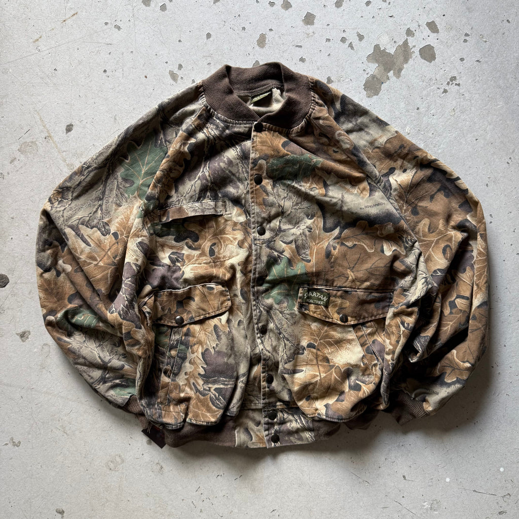 Vintage Realtree Bomber Jakke – Spartan Advantage (Str. M) - Re:Junk Vintage