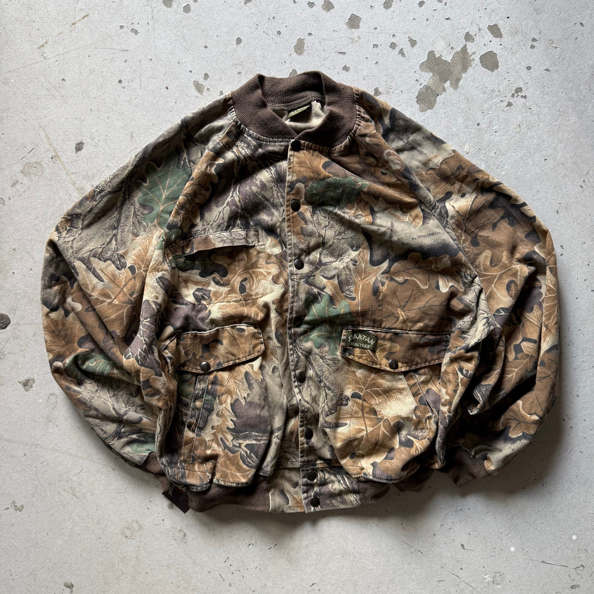 Vintage Realtree Bomber Jakke – Spartan Advantage (Str. M) - Re:Junk Vintage