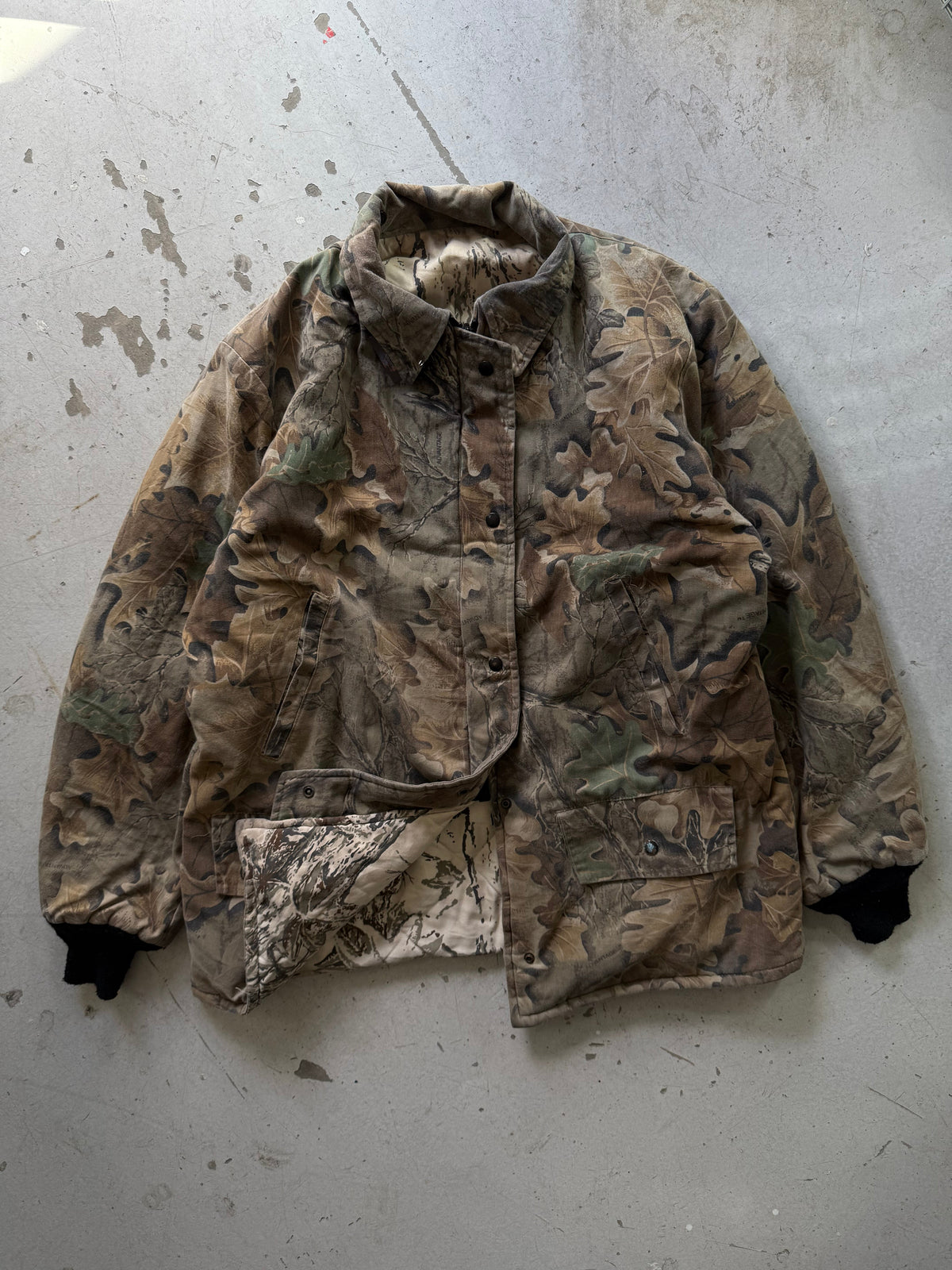 Vintage Realtree Camouflage Jakke – Foret & Slidstærk - Re:Junk Vintage