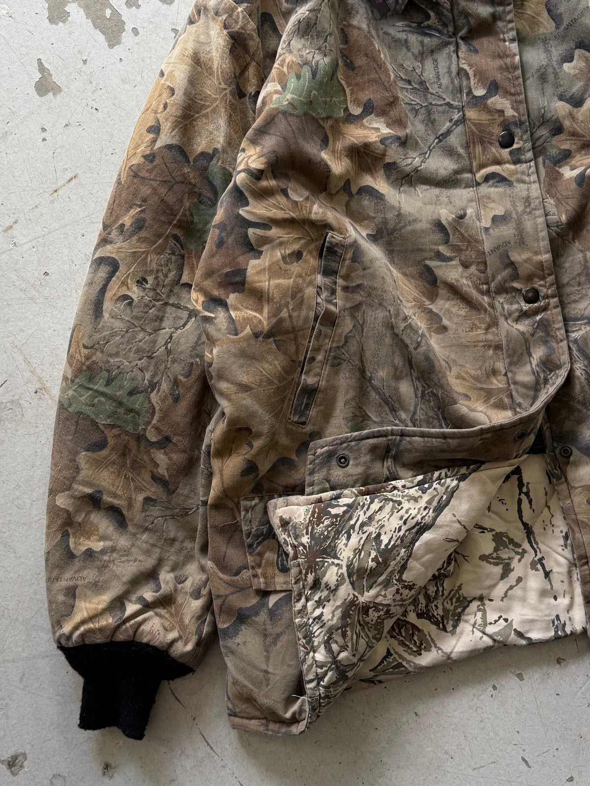 Vintage Realtree Camouflage Jakke – Foret & Slidstærk - Re:Junk Vintage