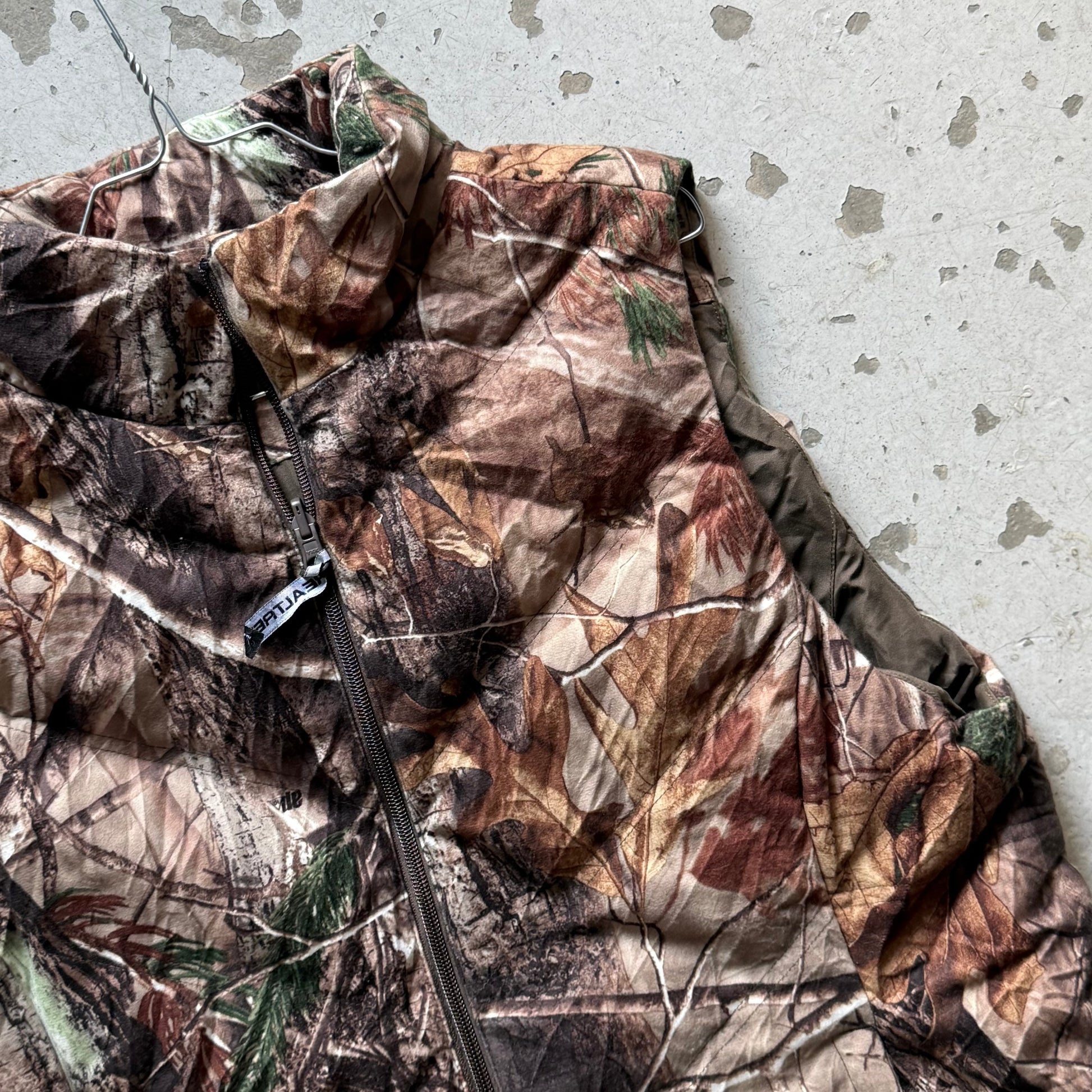 Vintage Realtree Puffer Vest (Str. M) - Re:Junk Vintage