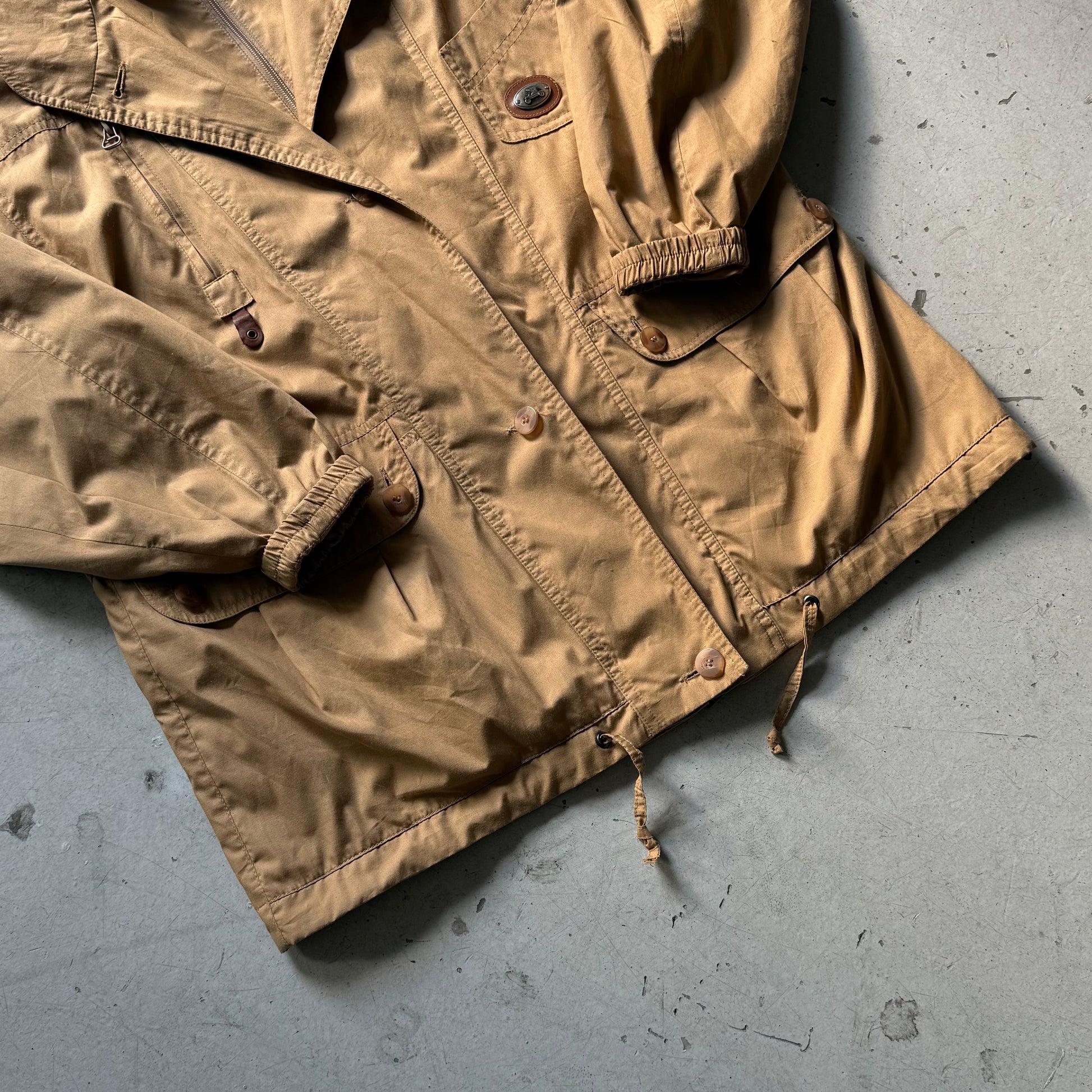 Vintage Safari Field Jakke – Map Lined Utility Style - Re:Junk Vintage