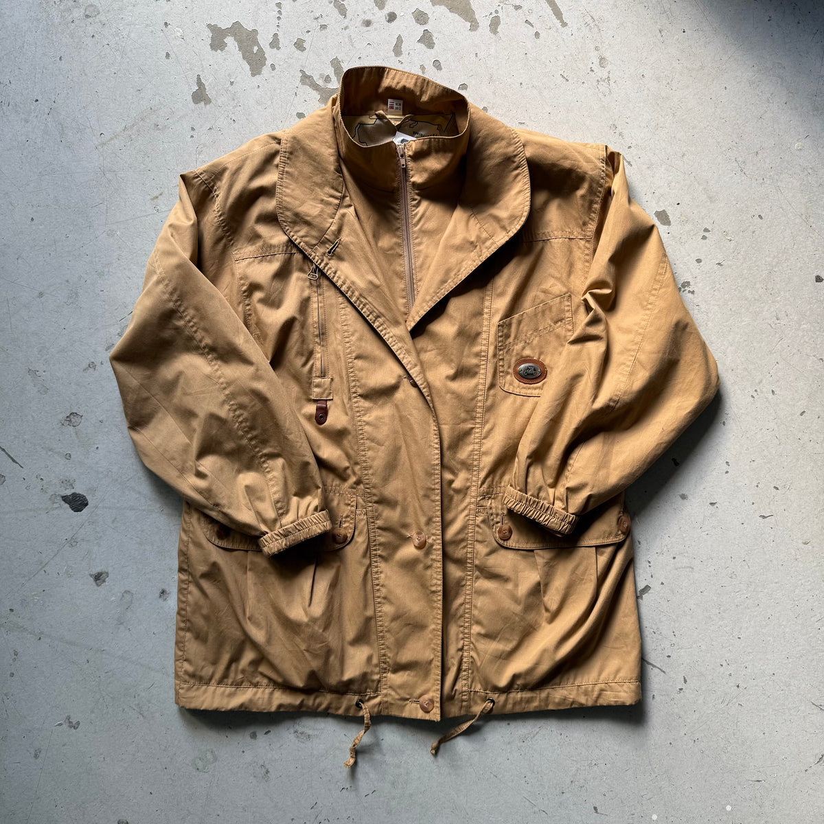 Vintage Safari Field Jakke – Map Lined Utility Style - Re:Junk Vintage